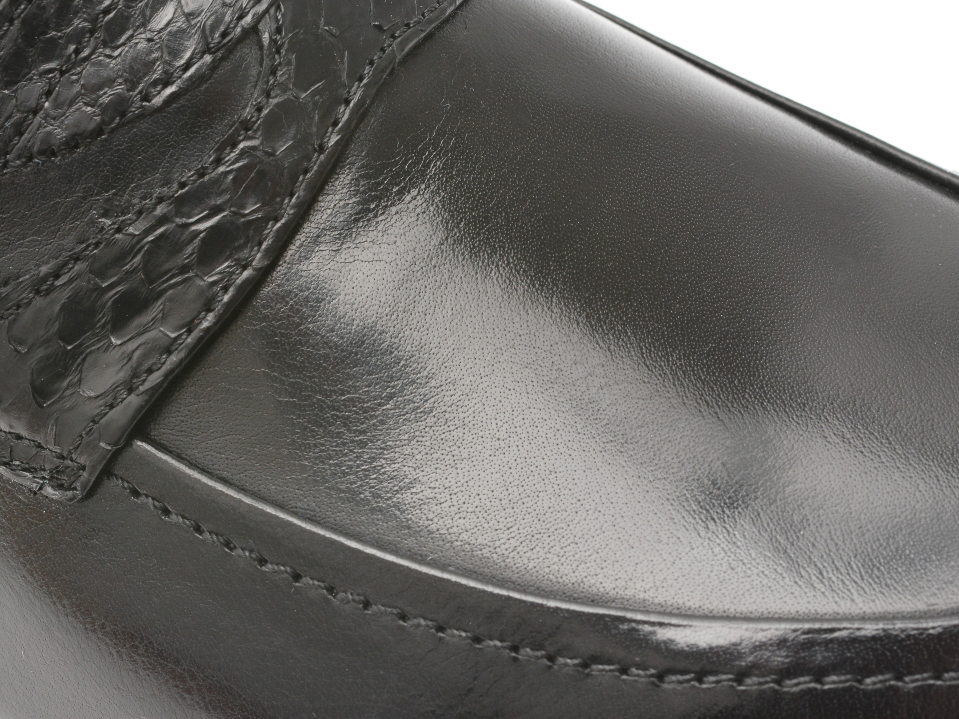 Mocasini eleganti LE COLONEL negri, 65926, din piele naturala