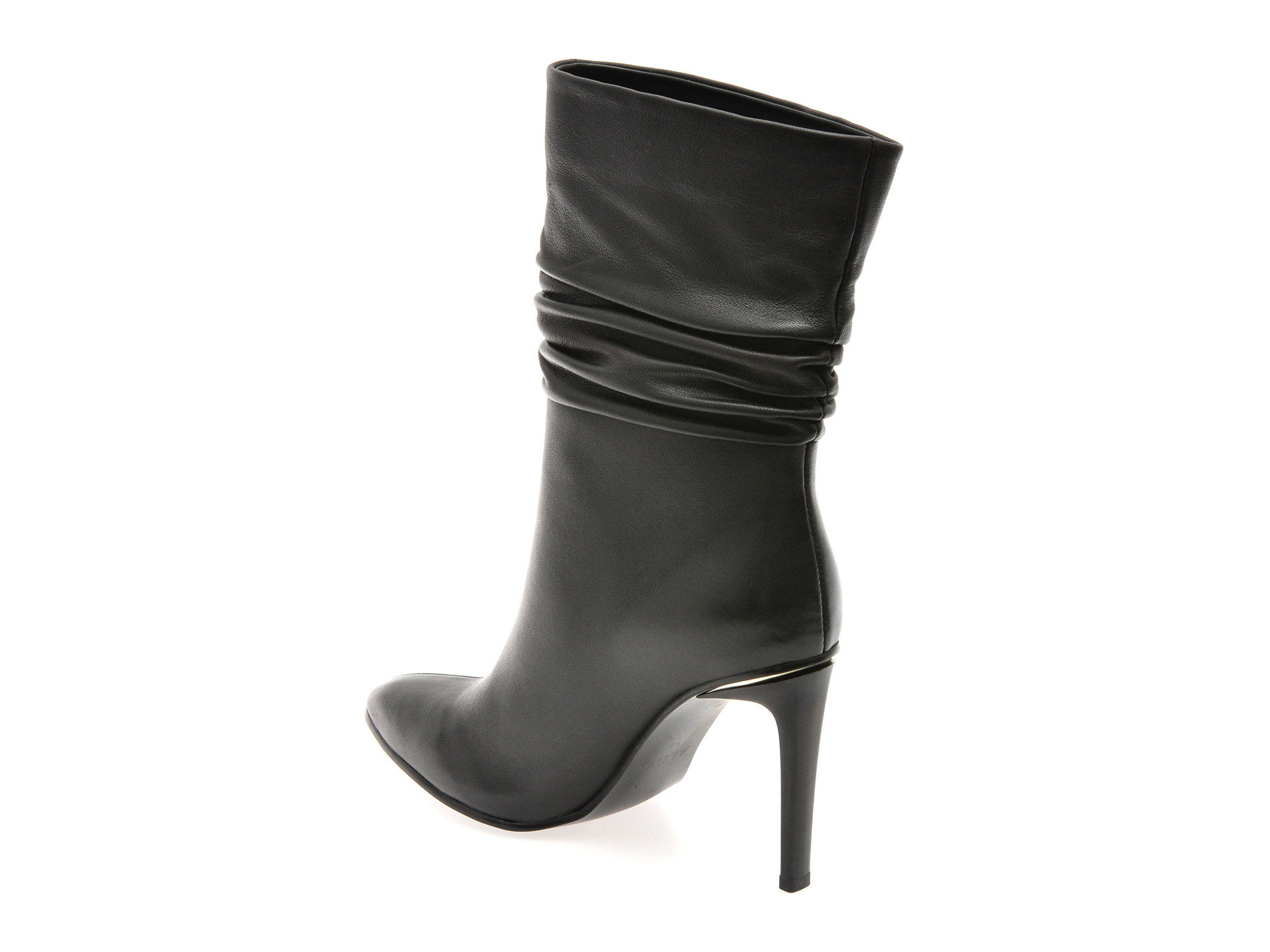 Botine elegante ALDO negre, CR147B, din piele naturala