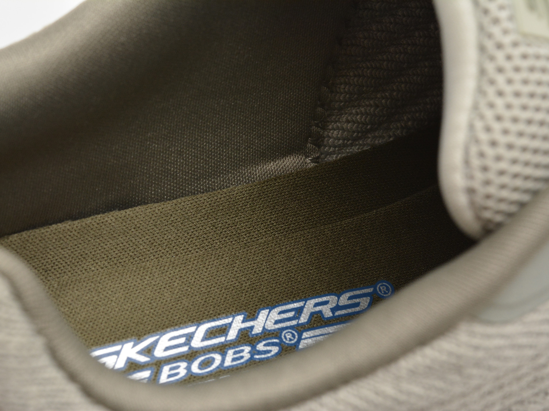 Pantofi sport SKECHERS gri, BOBS MODA FLEX, din material textil