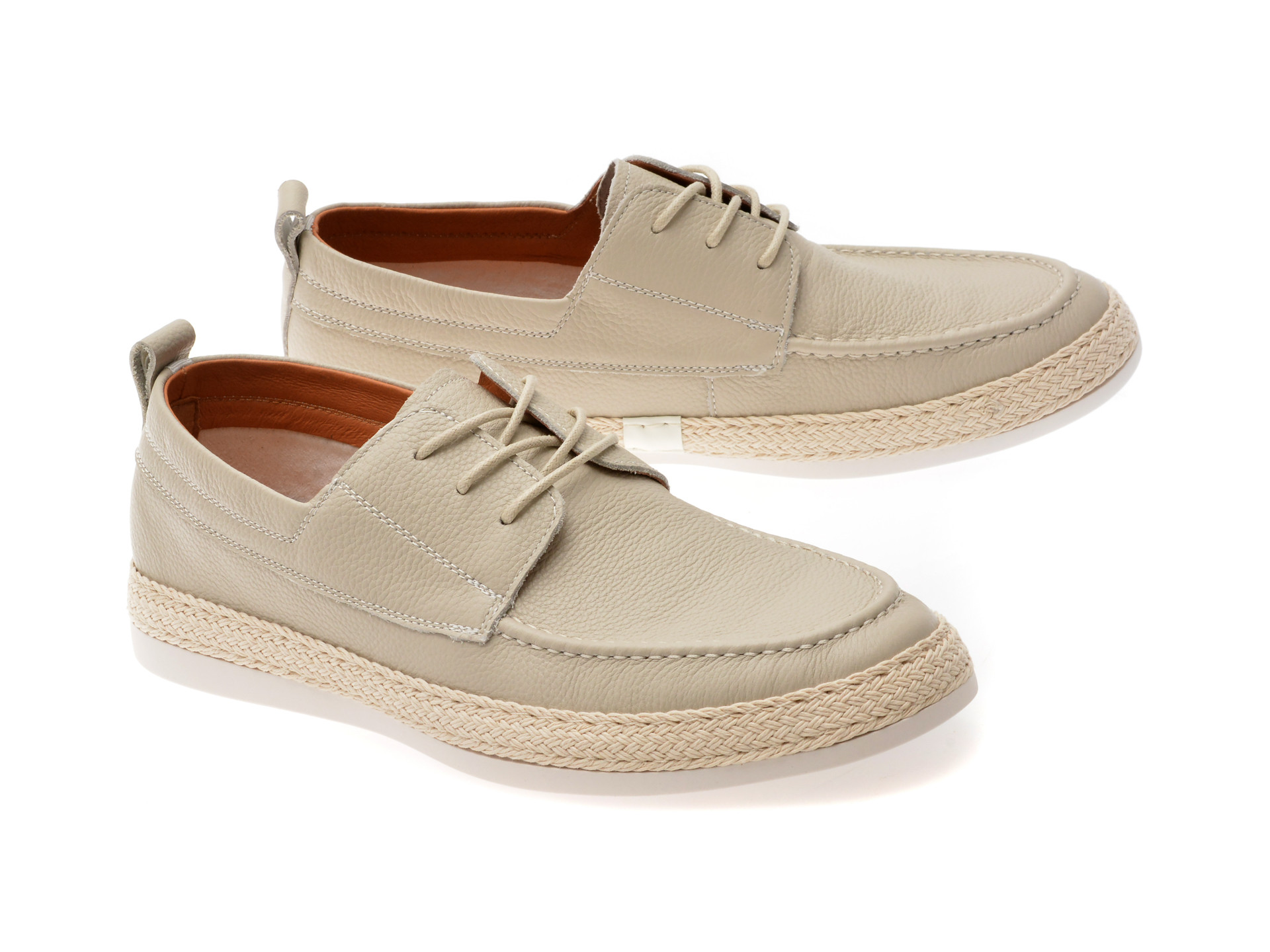 Pantofi EPICA gri, 937, din piele naturala