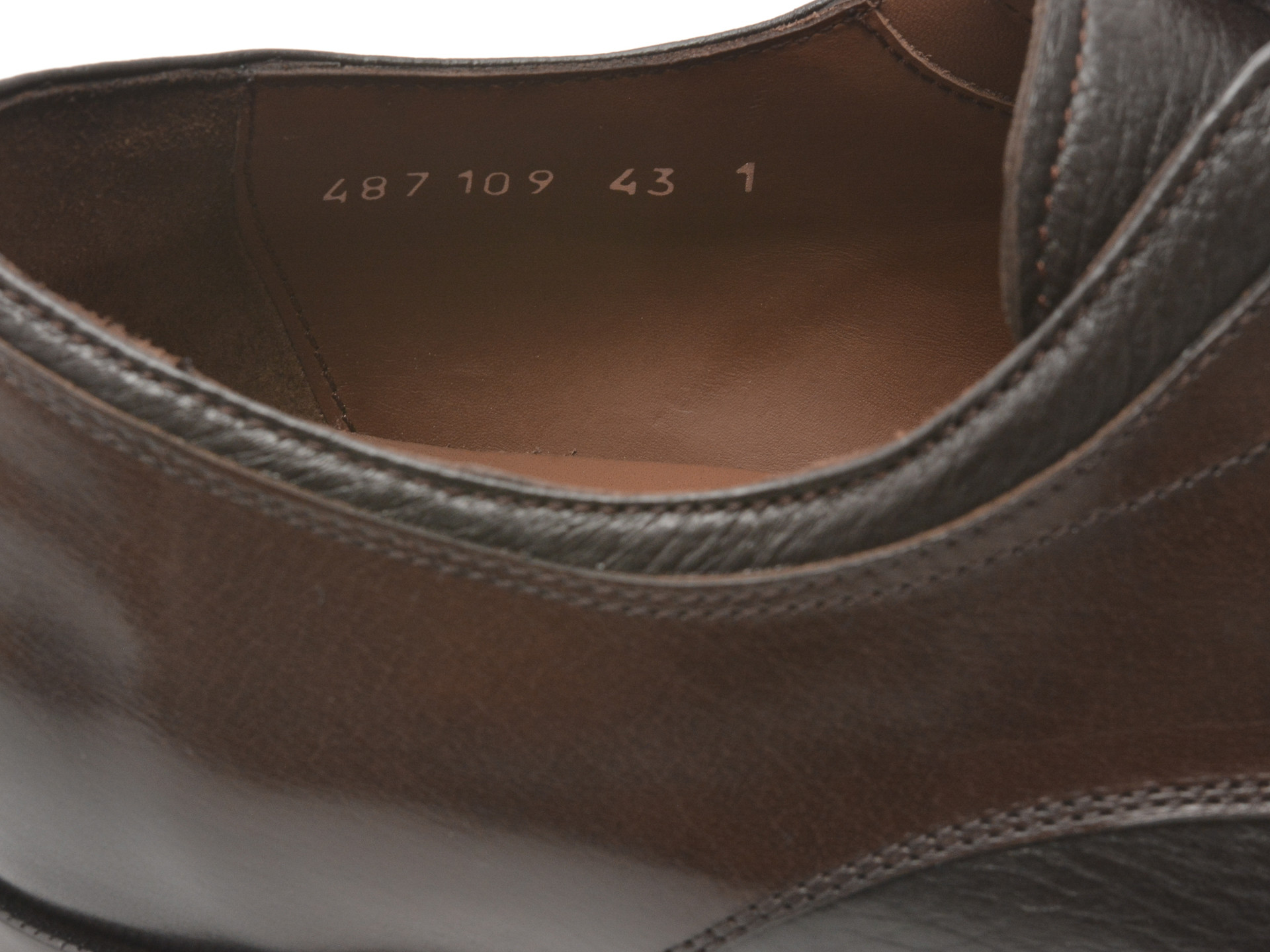 Pantofi eleganti LE COLONEL maro, 487109, din piele naturala