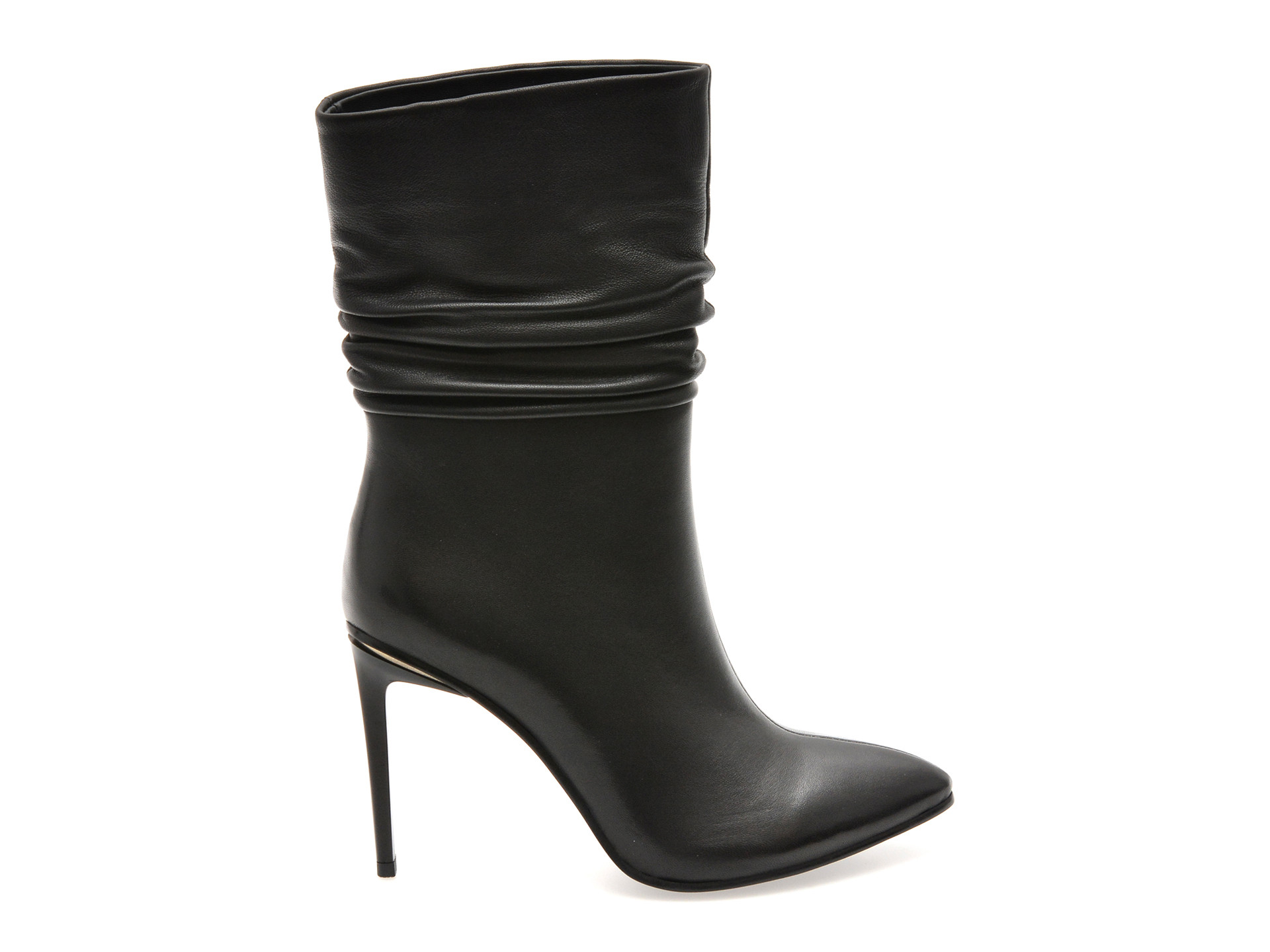 Botine elegante ALDO negre, CR147B, din piele naturala