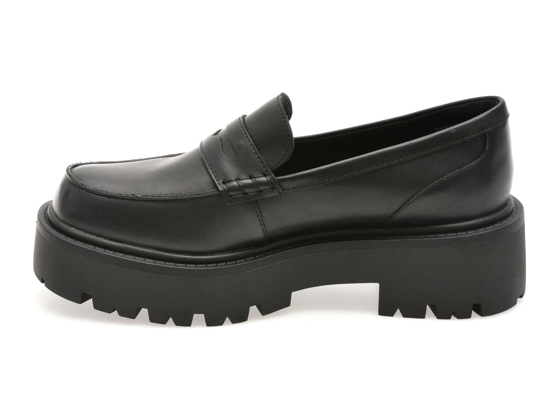 Mocasini ALDO negri, CADAYCIA 001, din piele naturala