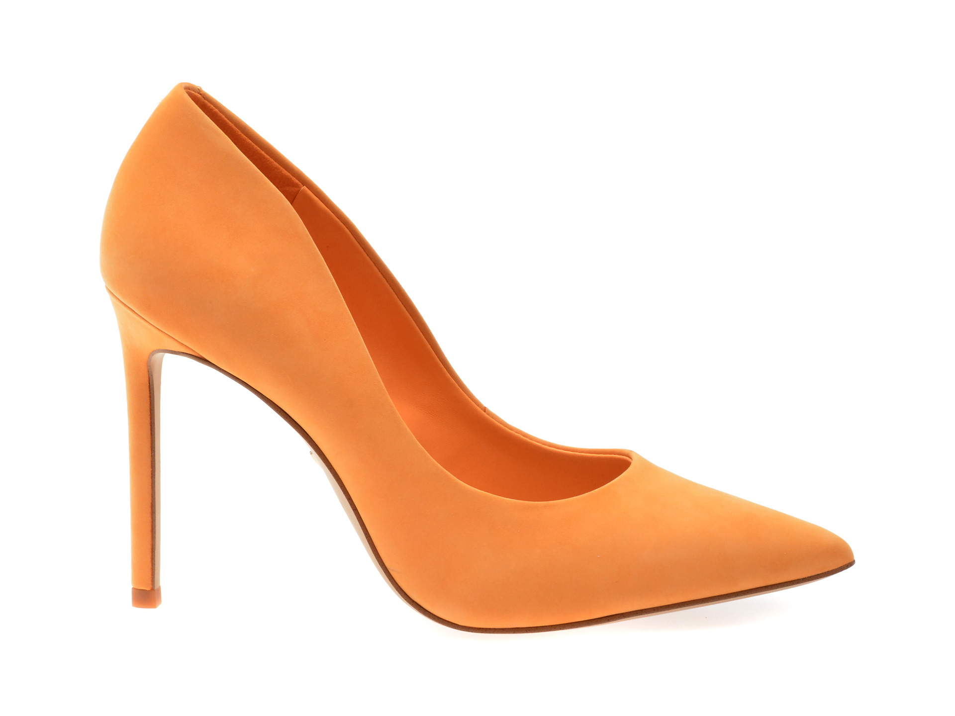 Pantofi eleganti ALDO portocalii, STESSY 2.0, din nabuc