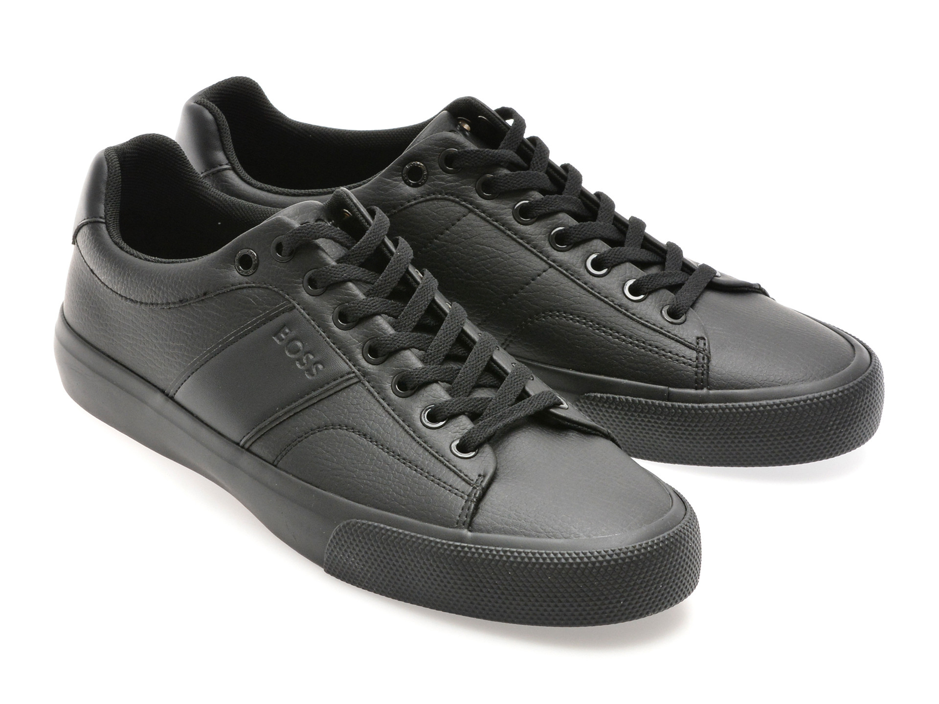 Pantofi sport BOSS negri, 2833, din piele ecologica