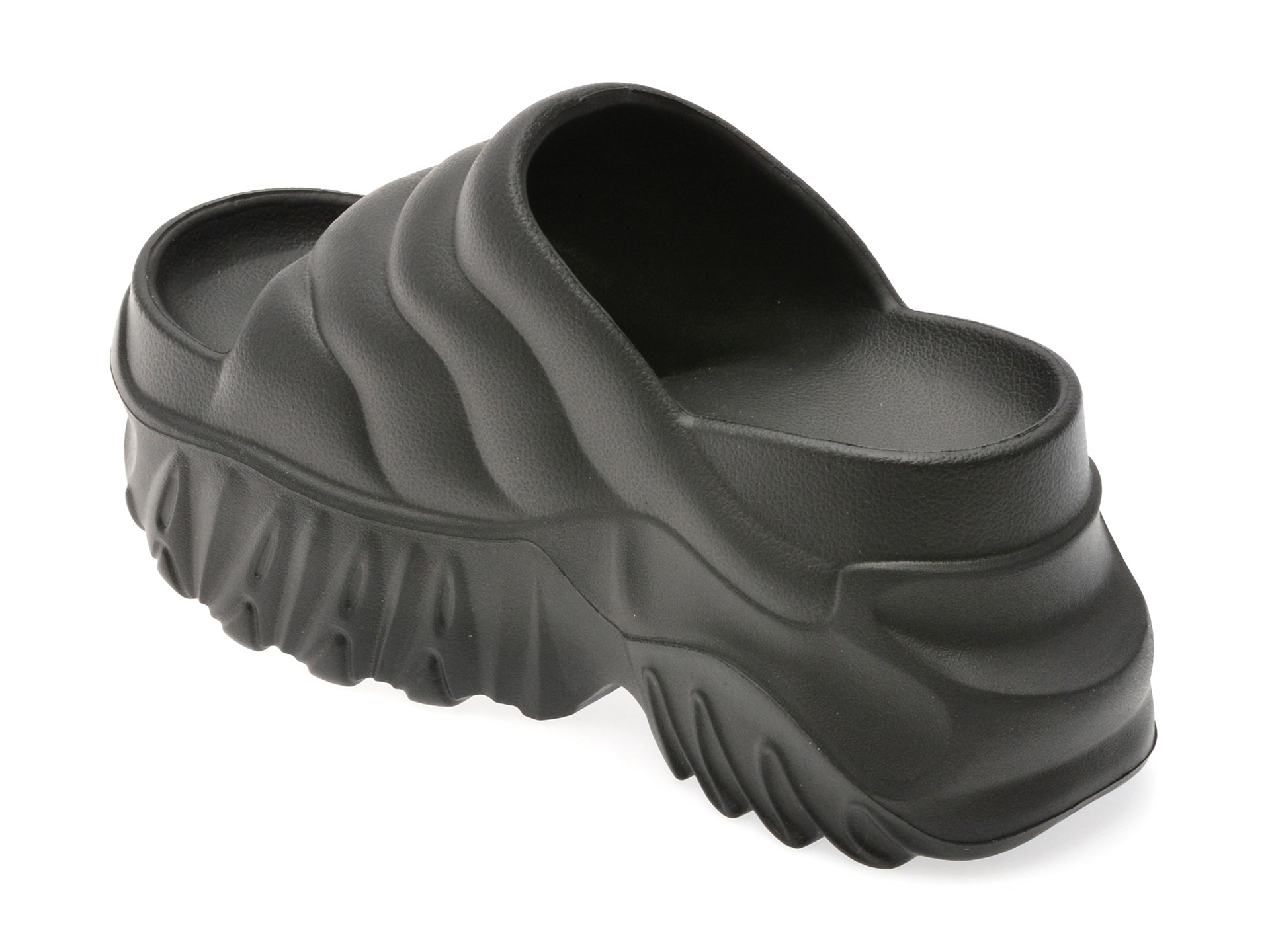 Papuci GRYXX negri, E246, din pvc