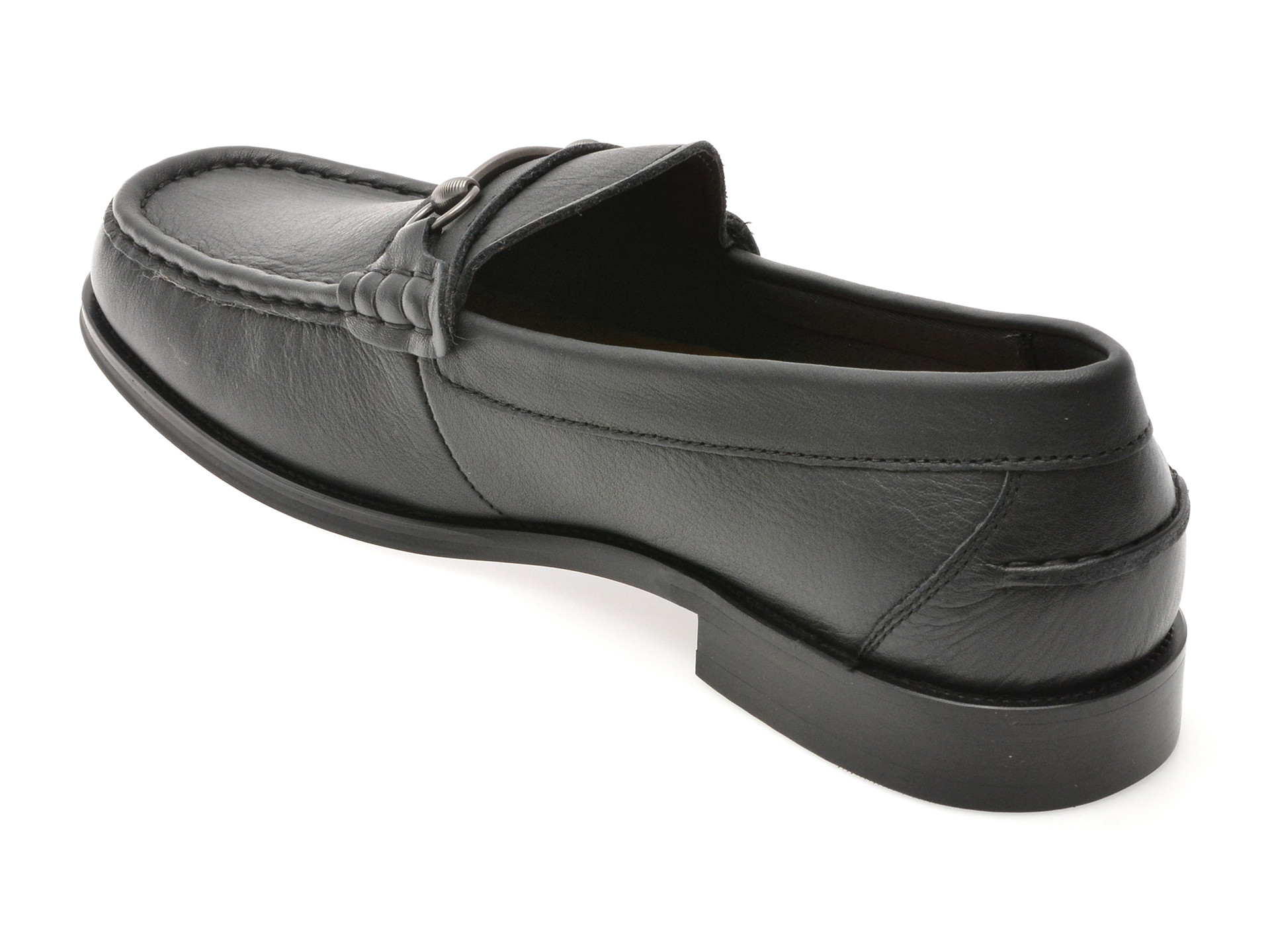 Mocasini ALDO negri, WILDWOODD 001, din piele naturala