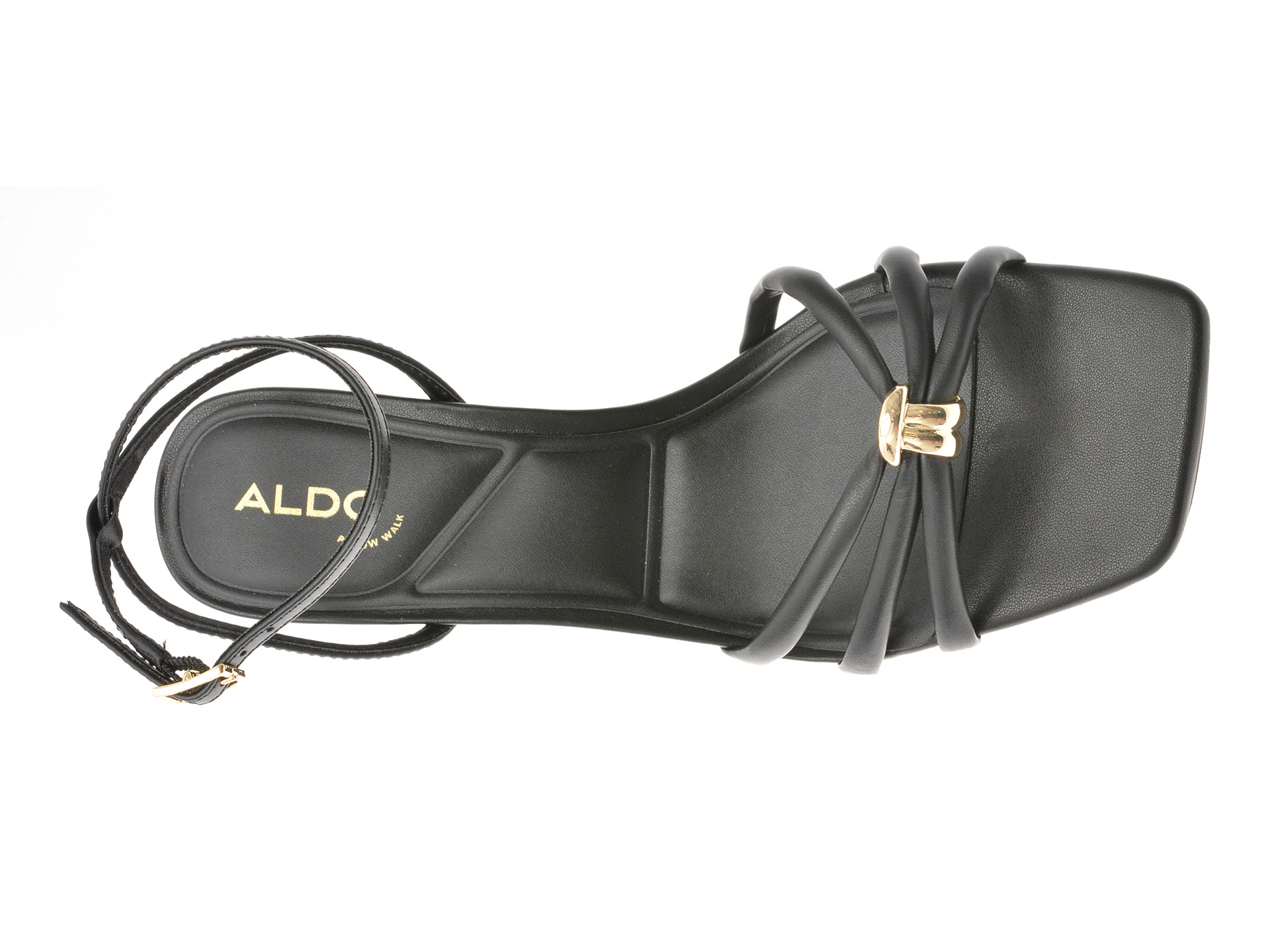 Sandale eleganti ALDO negre, KAILAYA 001, din piele naturala