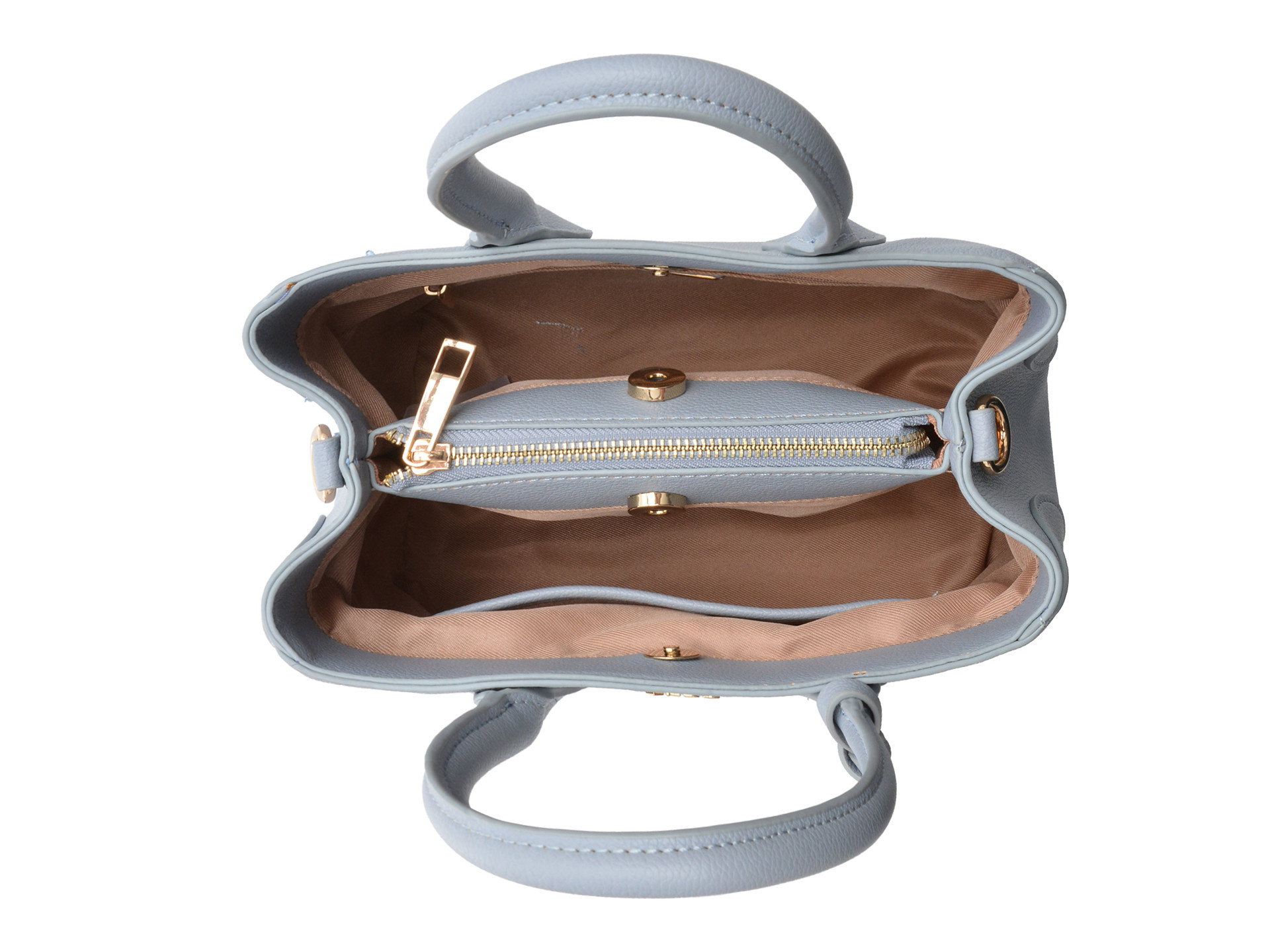 Geanta ALDO albastra, BIRIN 451, din piele ecologica