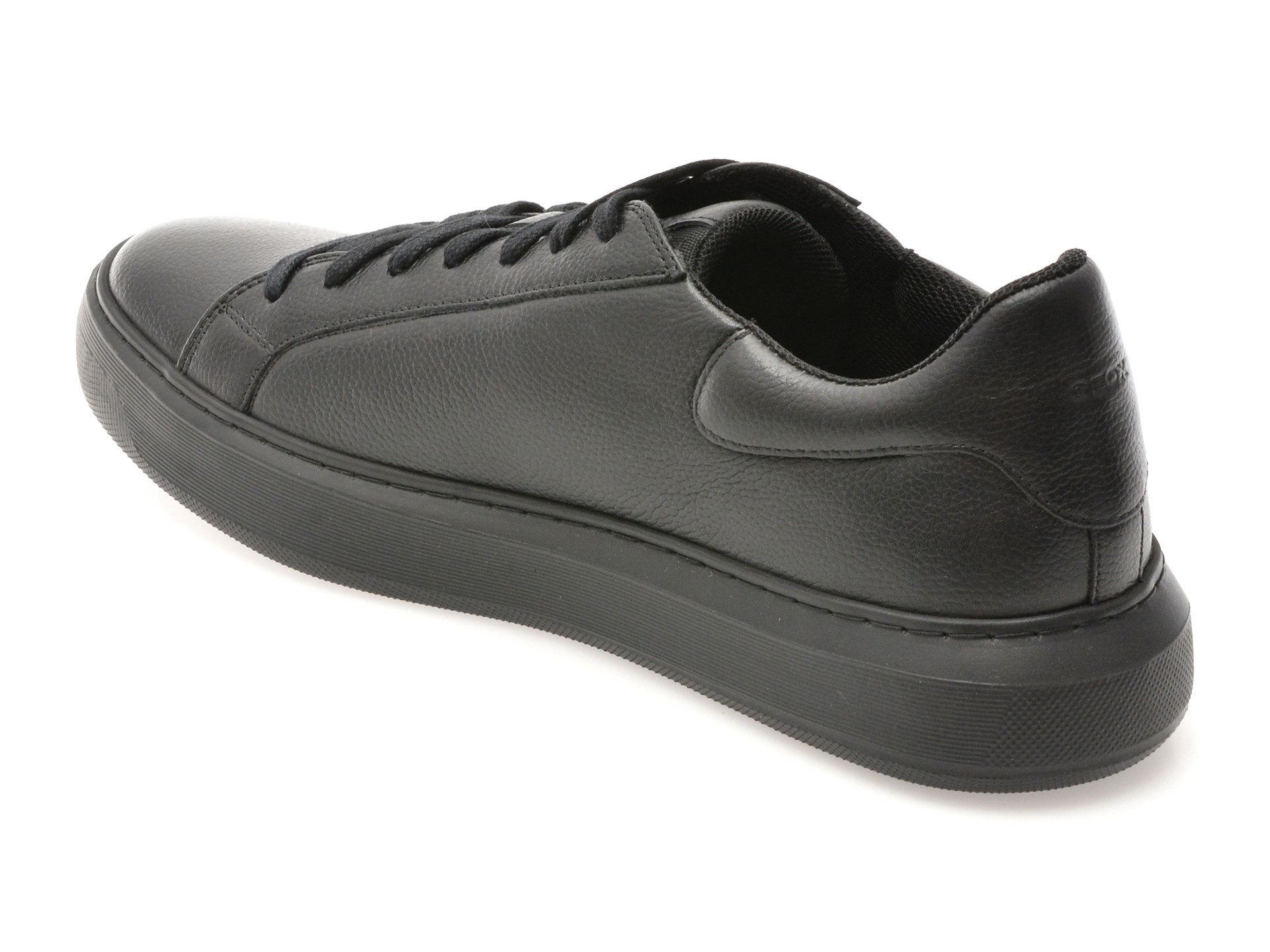 Pantofi sport GEOX negri, U455WD, din piele naturala