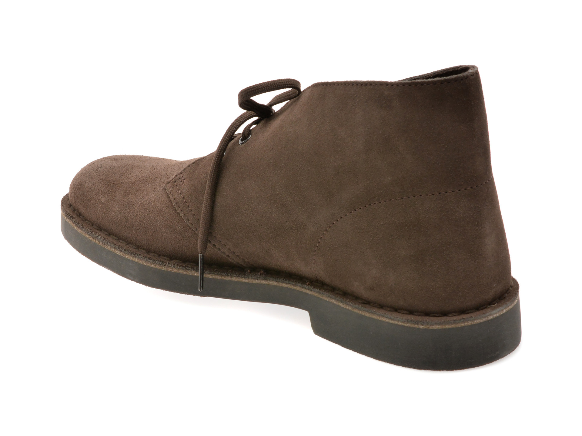 Ghete CLARKS gri, DESERT BT EVO, din piele intoarsa