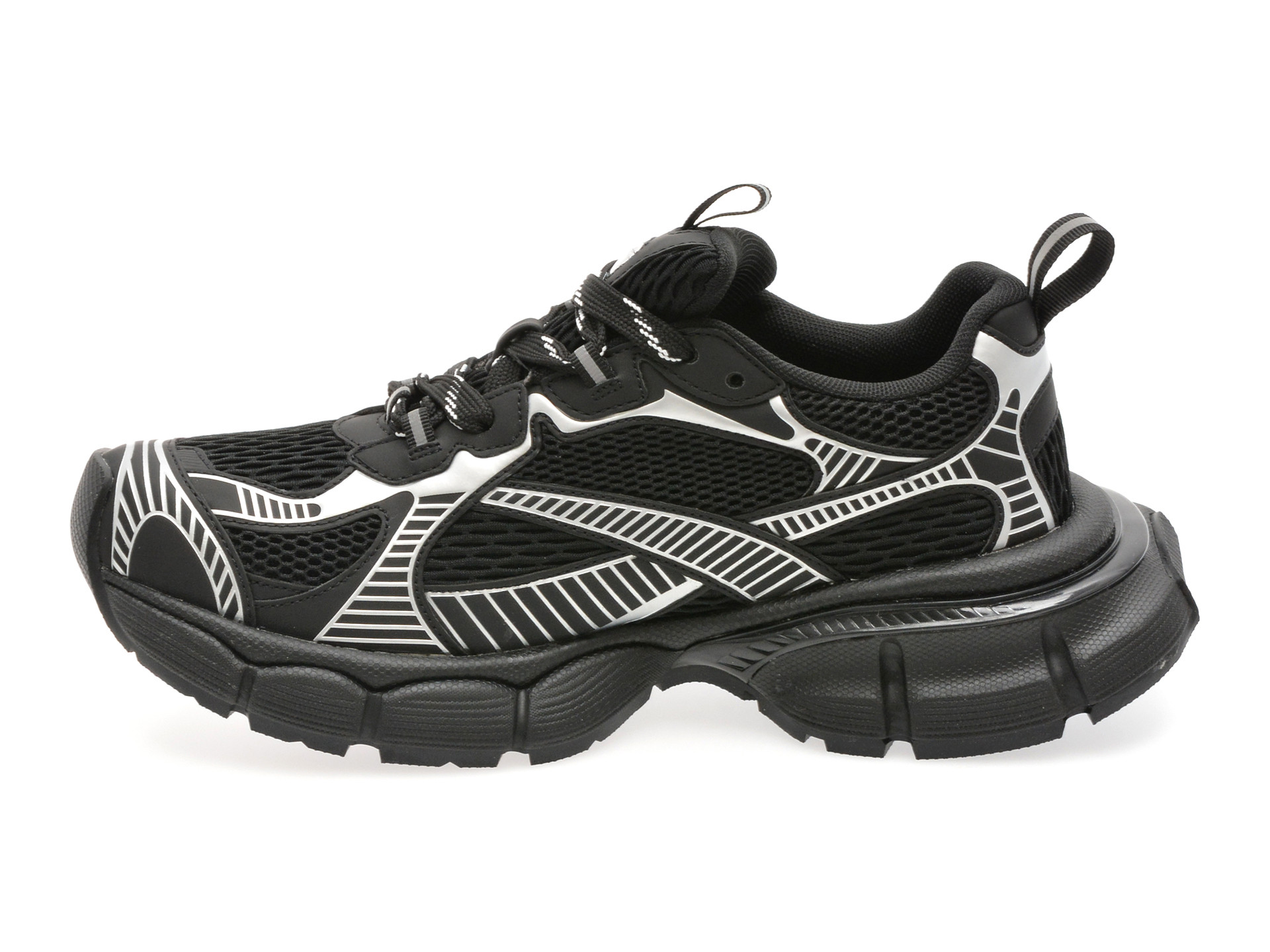 Pantofi sport ALDO negri, JENSEN 001, din material textil