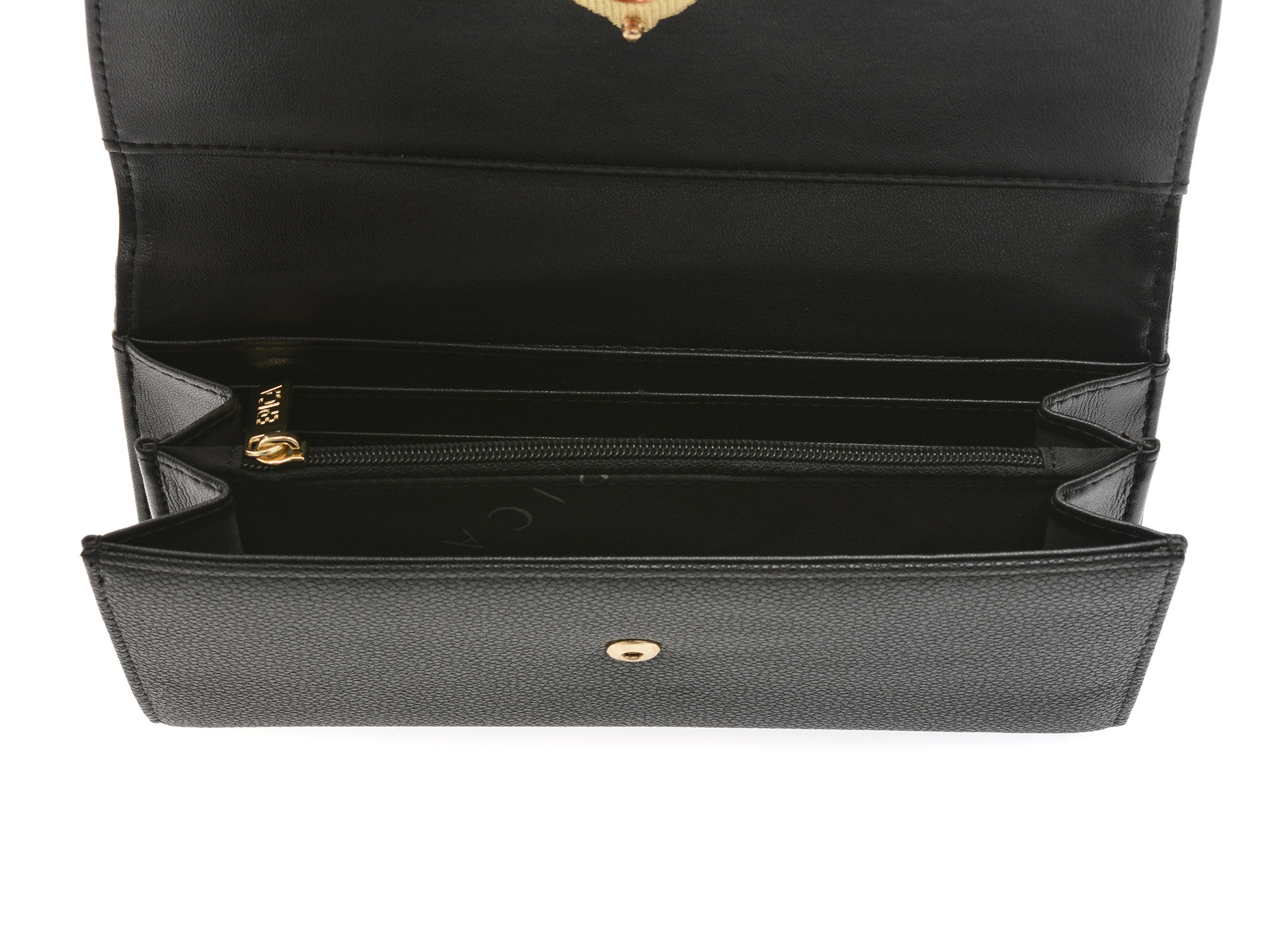 Portofel EPICA negru, 830370, din piele ecologica