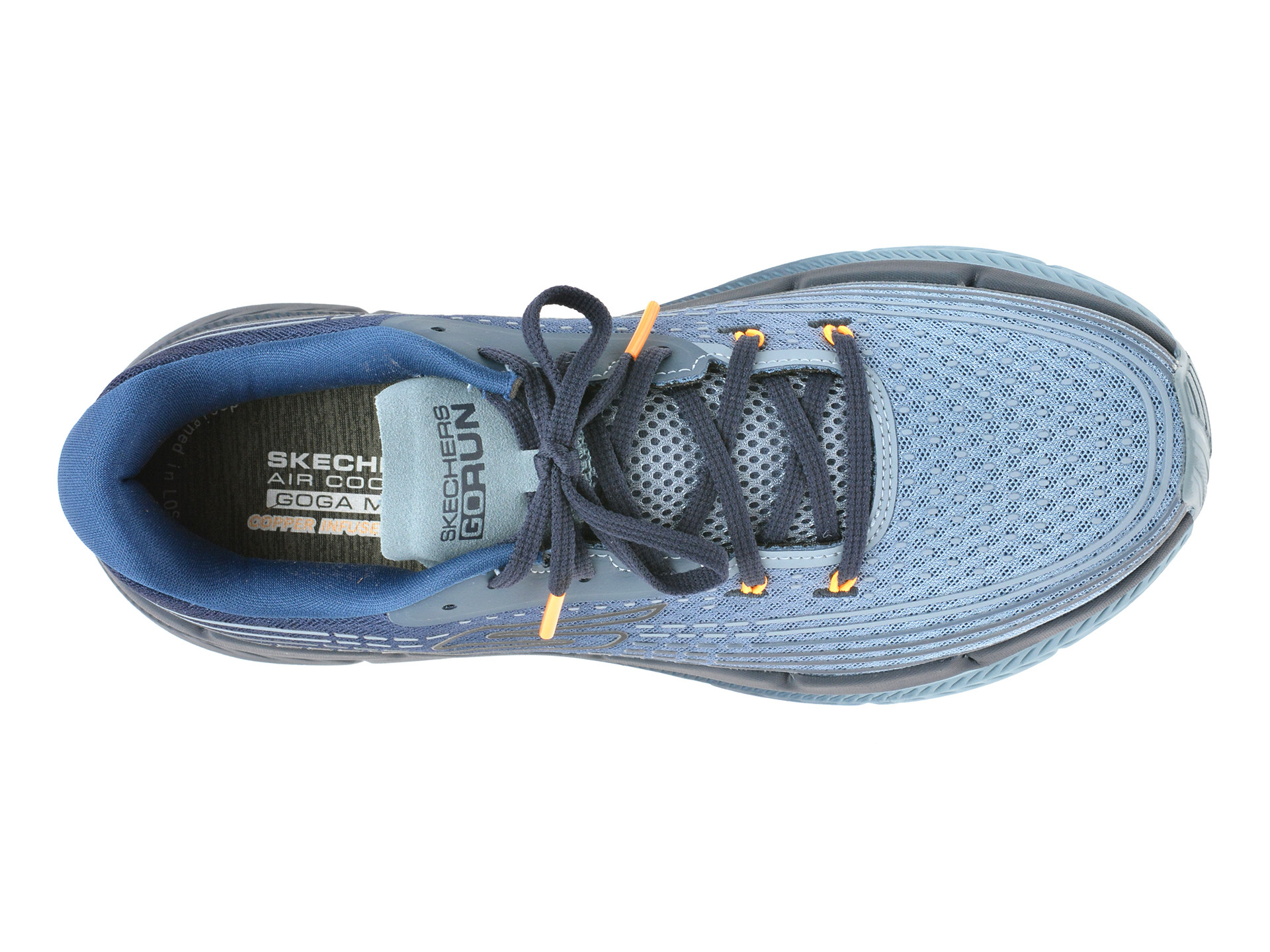 Pantofi sport SKECHERS bleumarin, MAX CUSHIONING PREMIER 2.0, din material textil