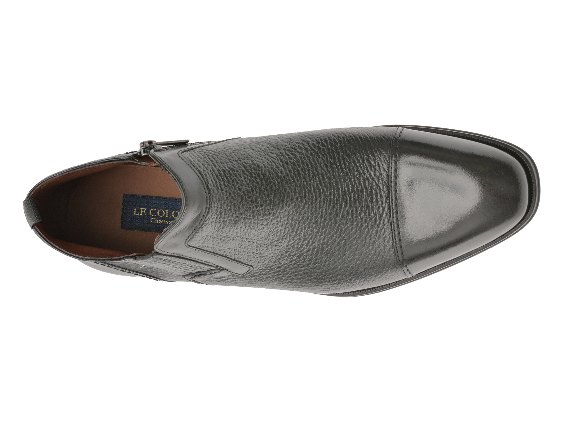 Ghete elegante LE COLONEL negre, 484100, din piele naturala
