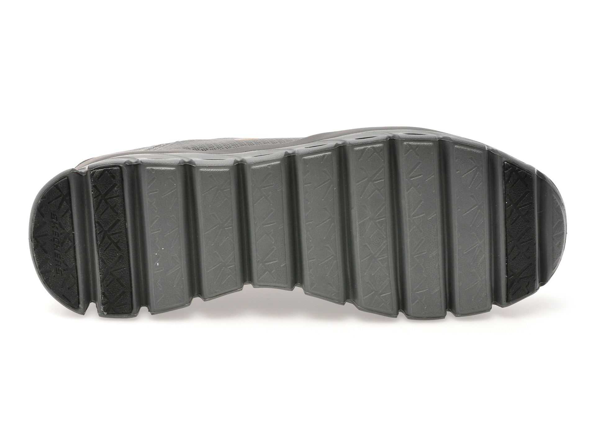 Pantofi sport SKECHERS gri, GLIDE-STEP, din material textil