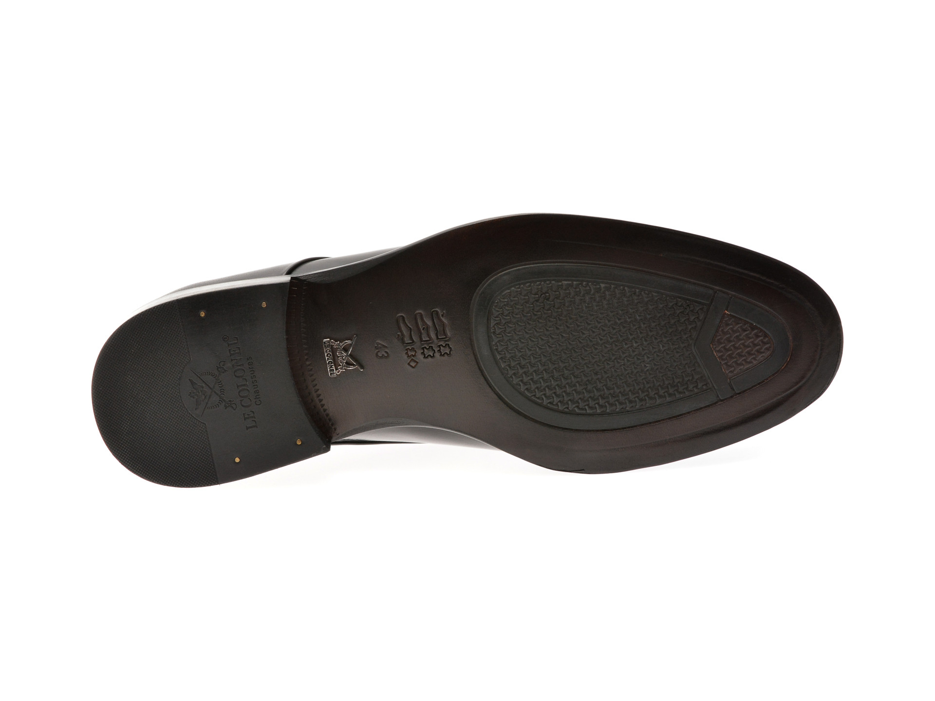 Pantofi eleganti LE COLONEL negri, 49813, din piele naturala