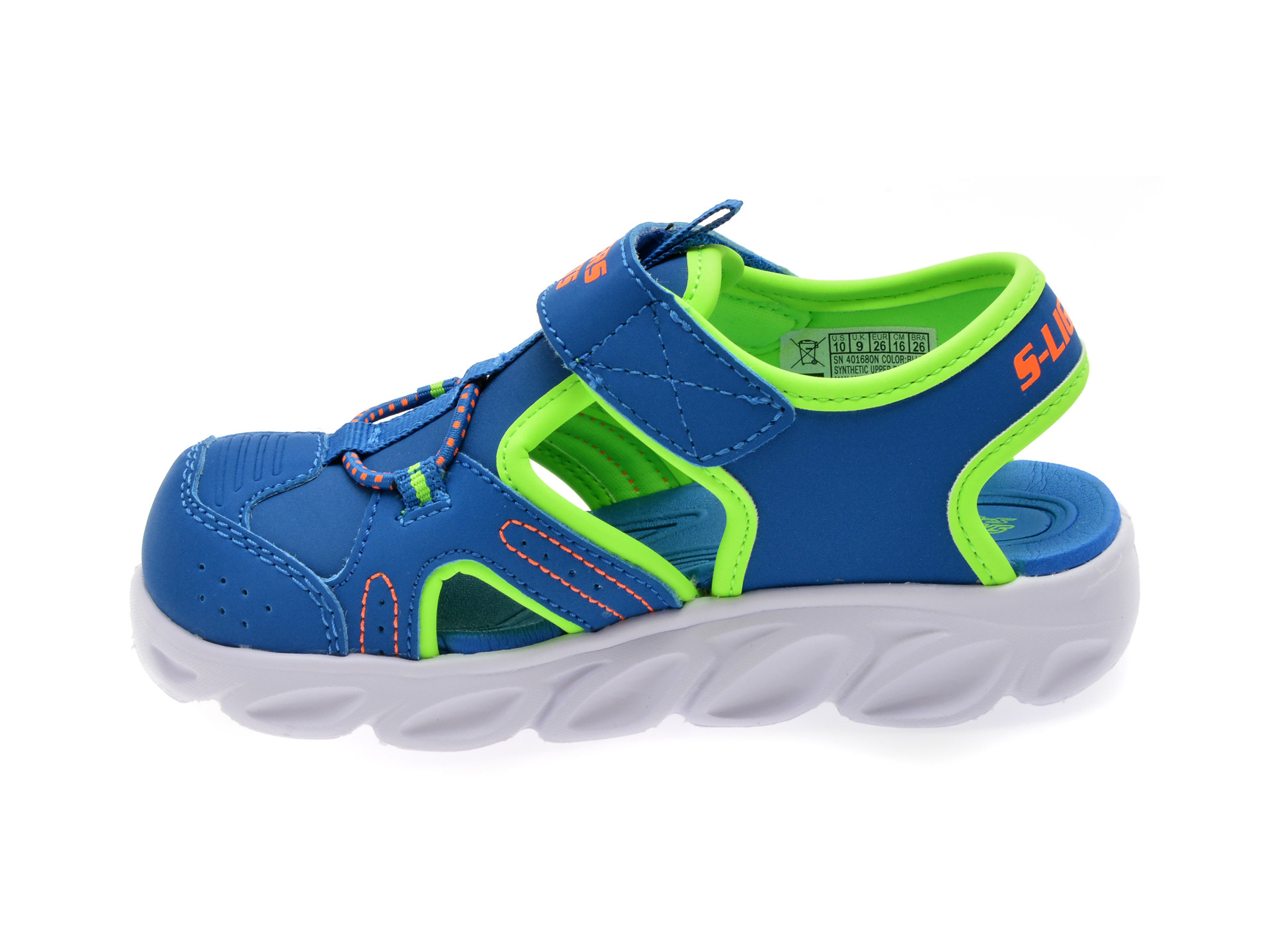 Pantofi sport SKECHERS albastri, HYPNO-SPLASH, din material textil