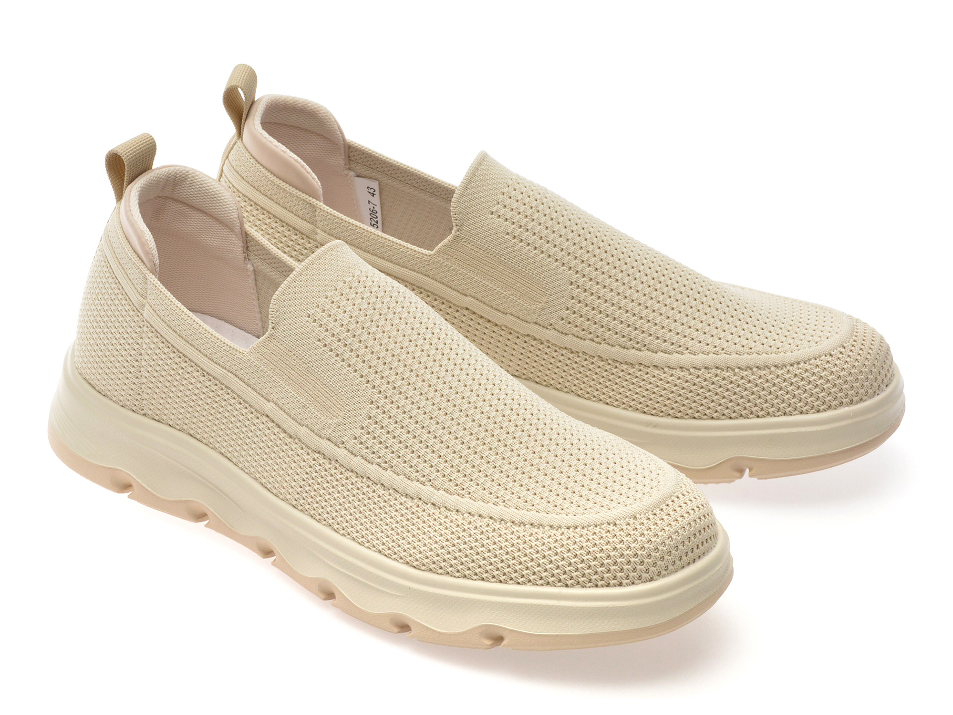 Pantofi sport EPICA bej, 5206, din material textil