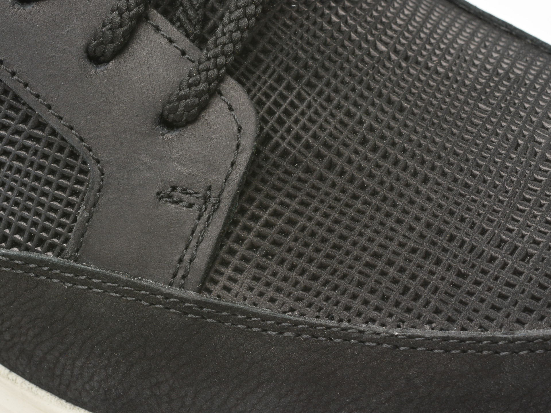 Pantofi sport OTTER negri, 2230, din piele naturala