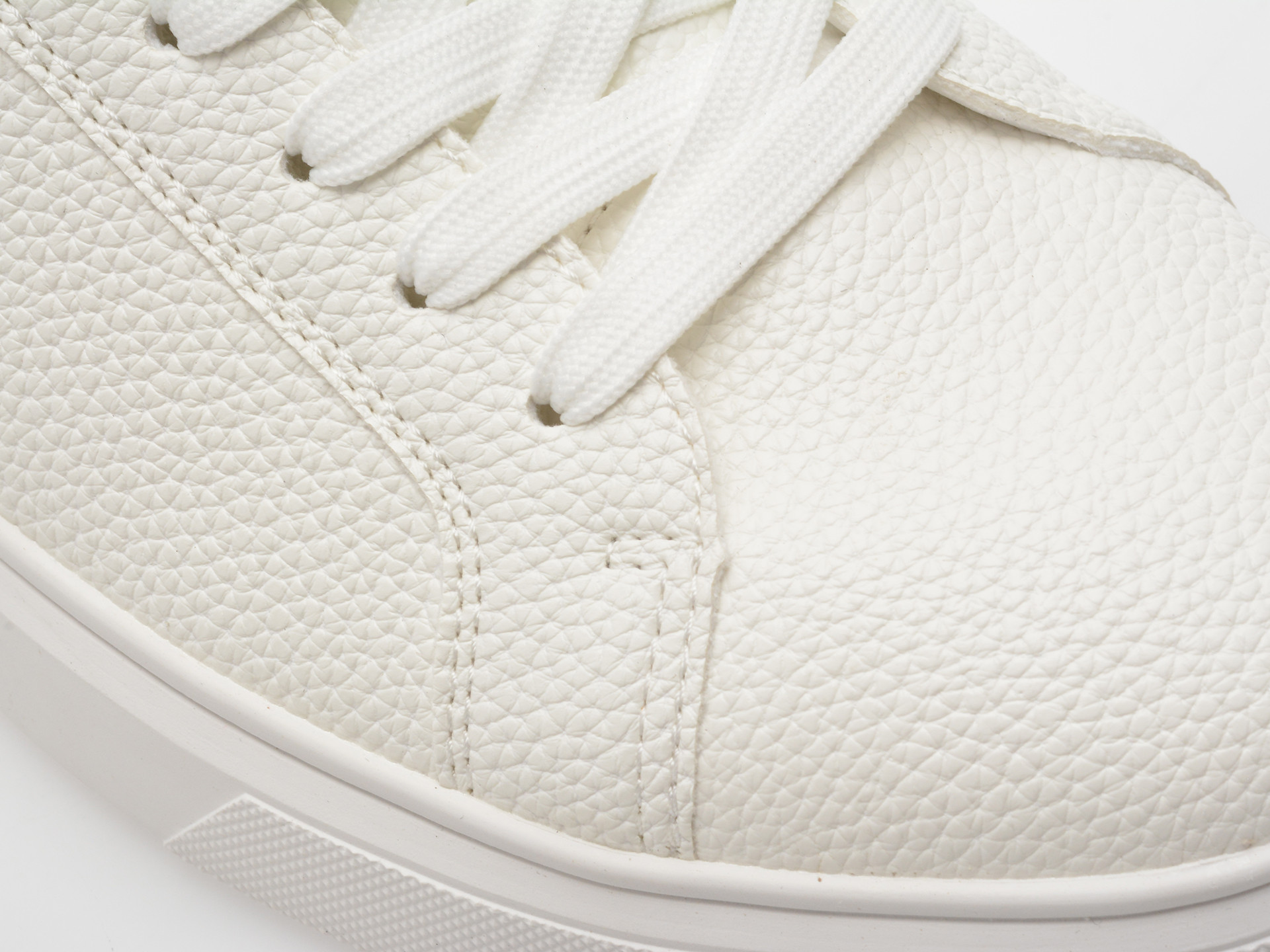 Pantofi sport ALDO albi, CLUBMEMBER 100, din piele ecologica