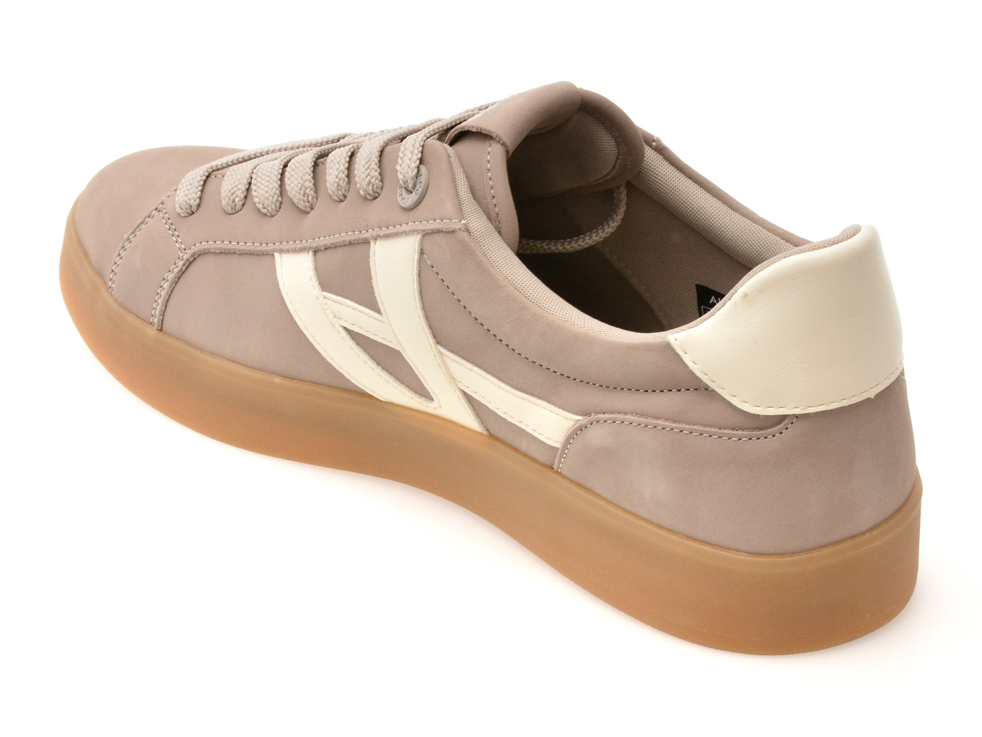 Pantofi sport ALDO gri, MTL72 SNEAKER, din piele naturala