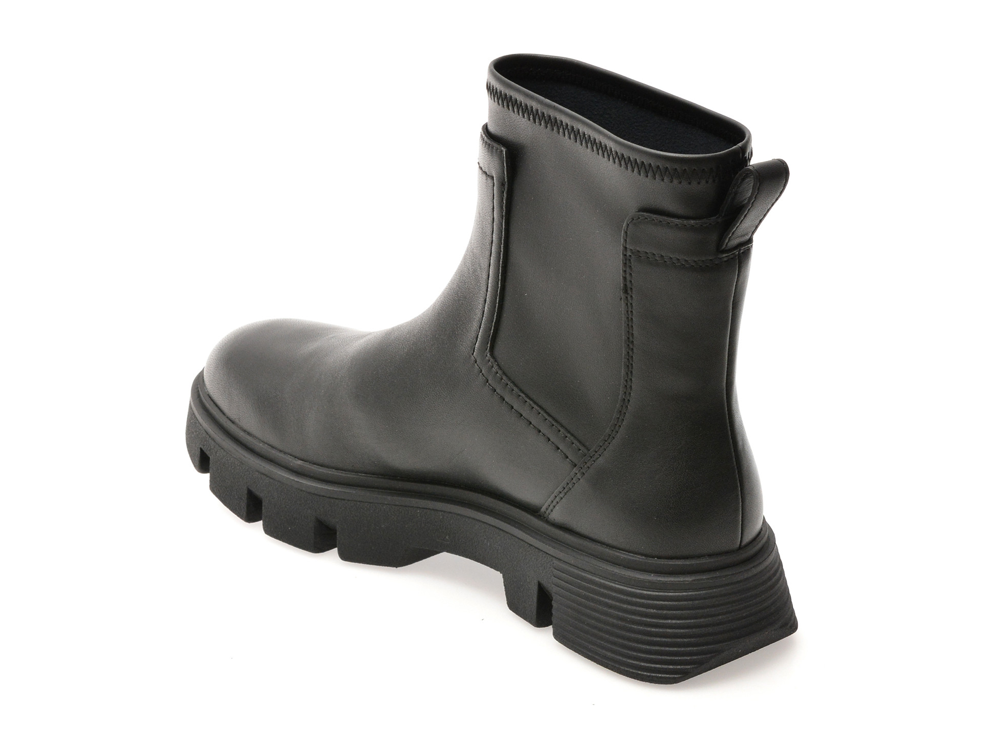 Ghete GEOX negre, D26UAC, din piele naturala