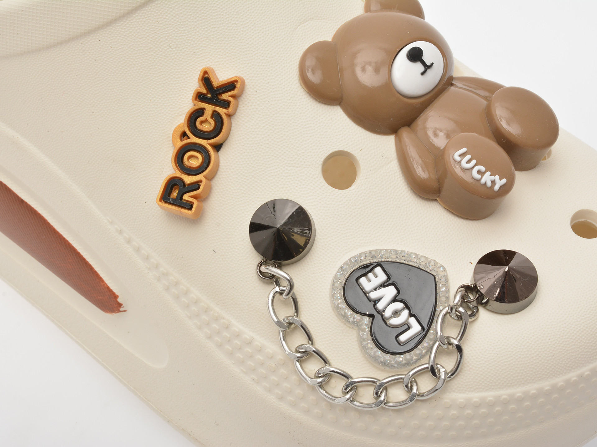 Papuci GRYXX albi, 258, din pvc