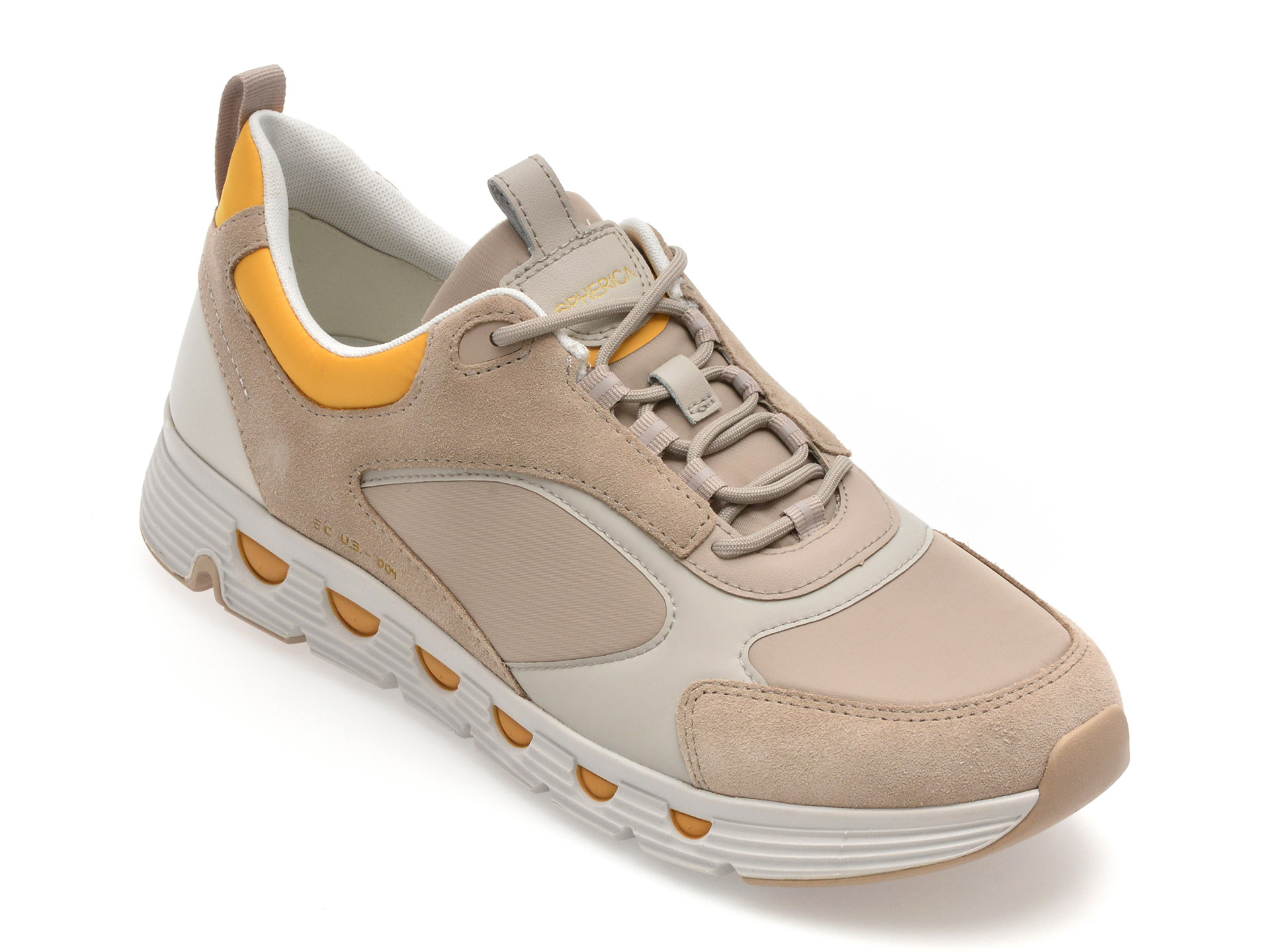 Pantofi sport GEOX gri, U46HRA, din material textil