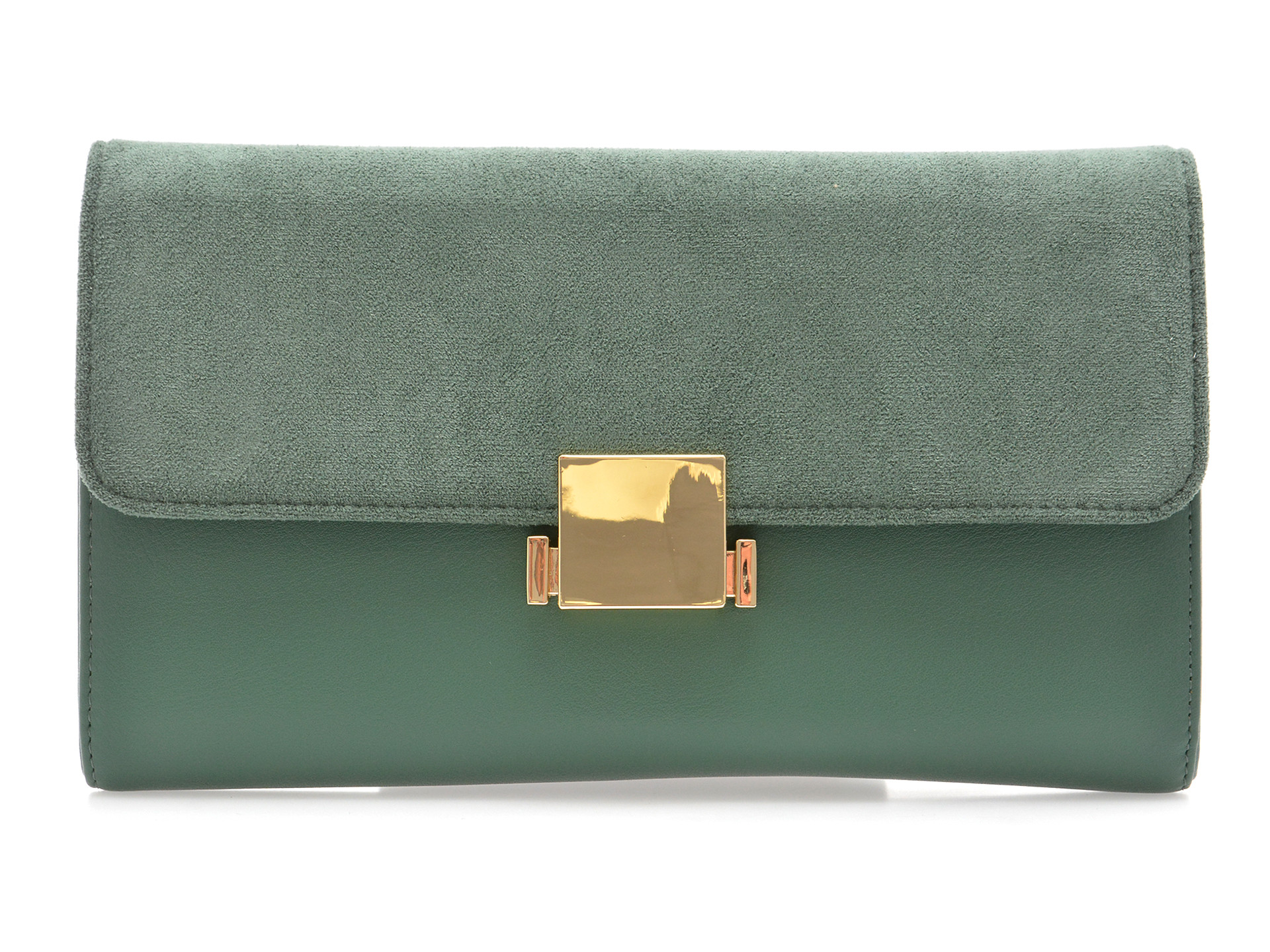 Portofel EPICA verde, 830003, din piele ecologica