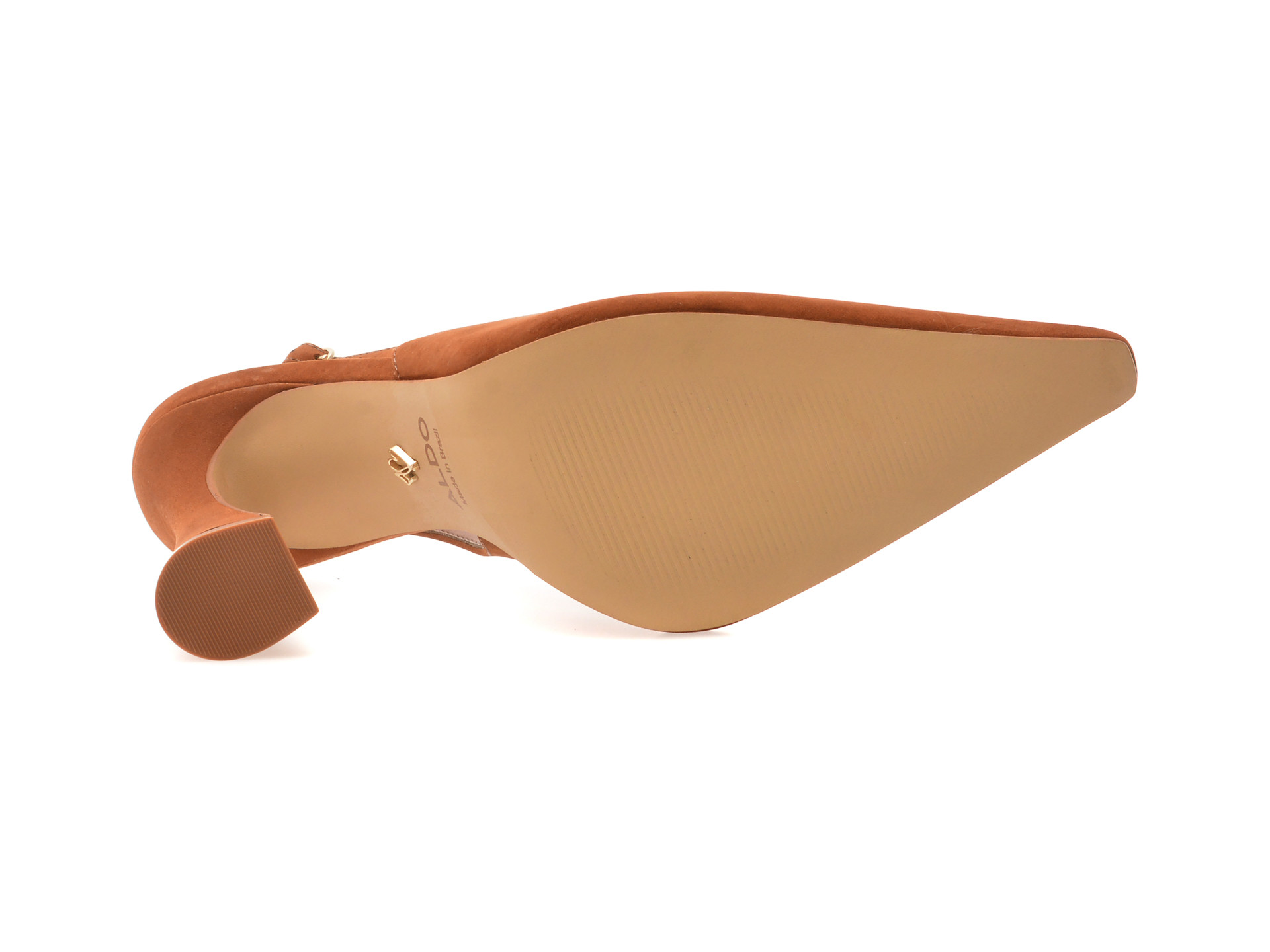 Pantofi eleganti ALDO maro, DAPHNEA210, din piele intoarsa