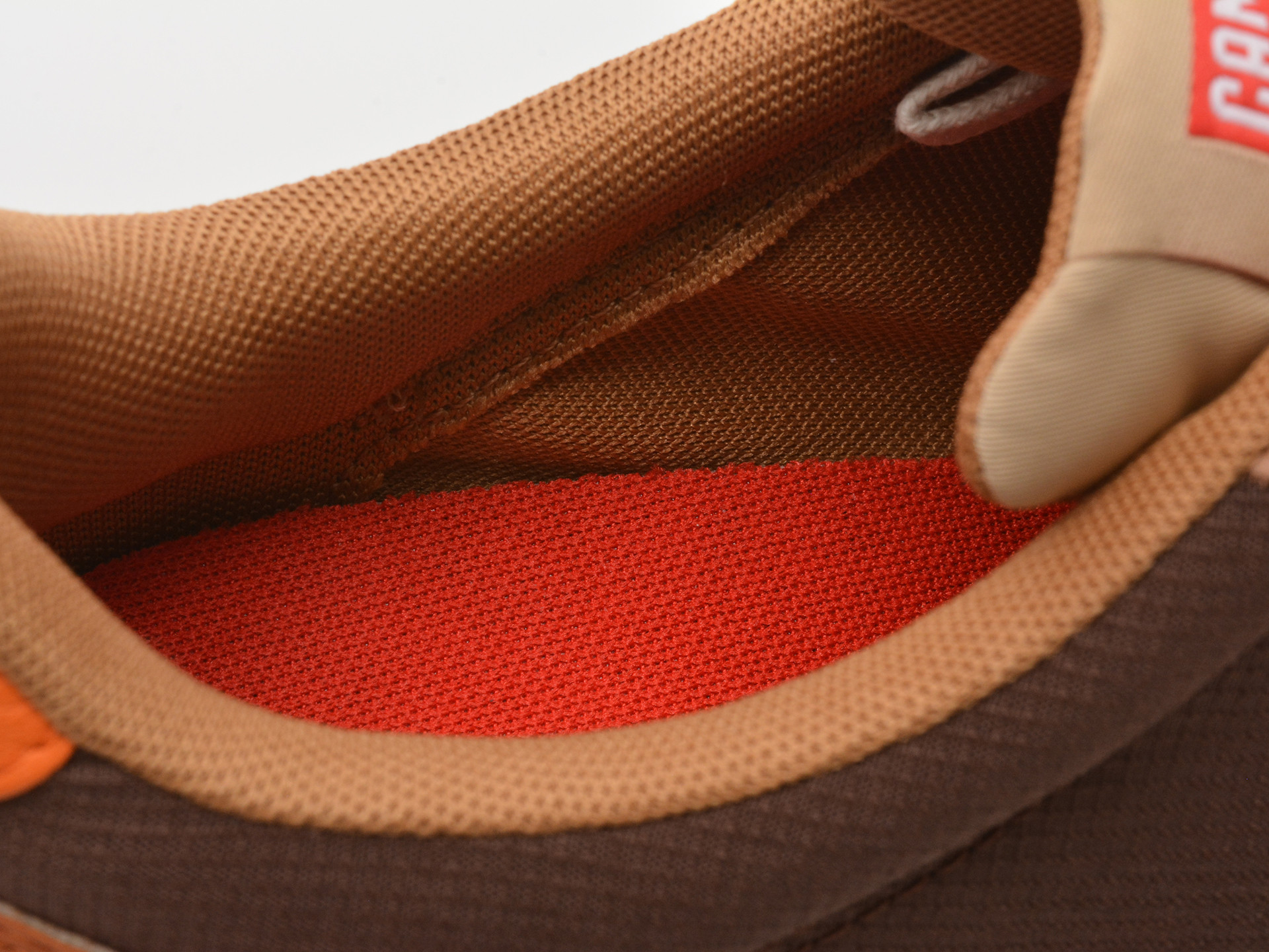 Pantofi sport CAMPER maro, RUNNER, din material textil