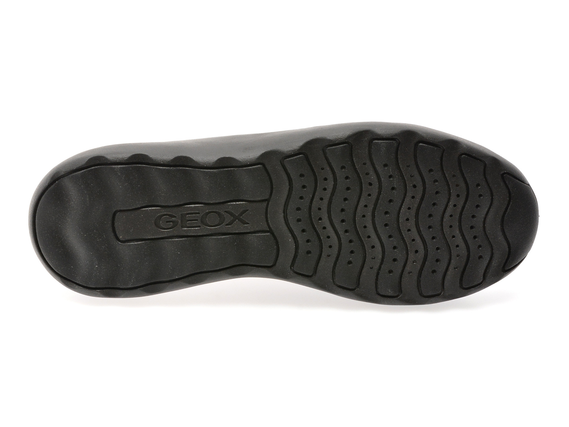 Pantofi sport GEOX negri, U45LFB, din piele naturala