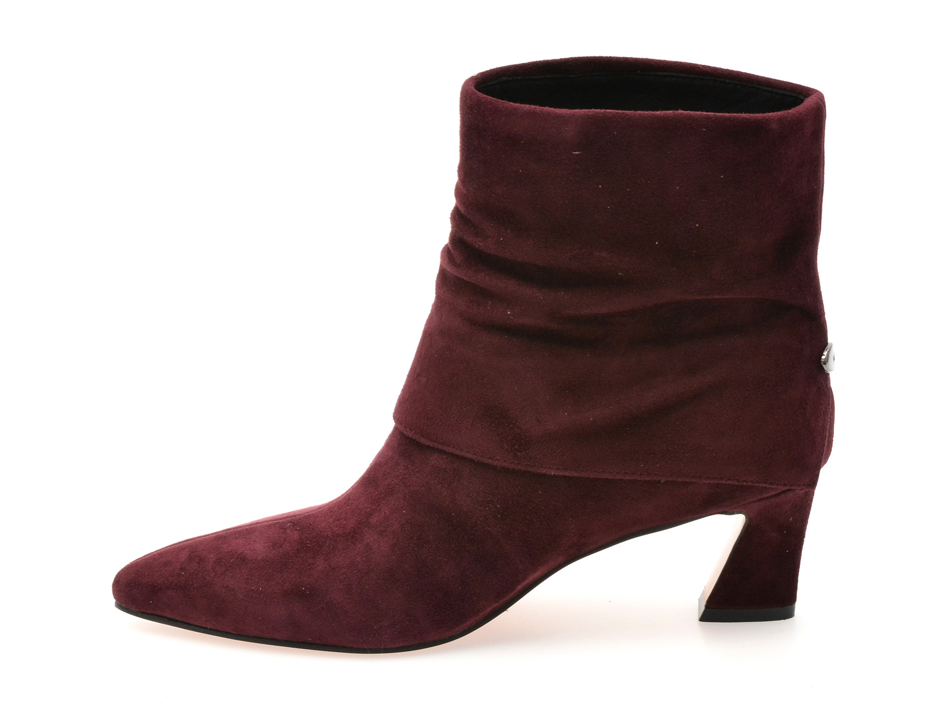 Botine elegante ALDO visinii, 1122F, din piele intoarsa