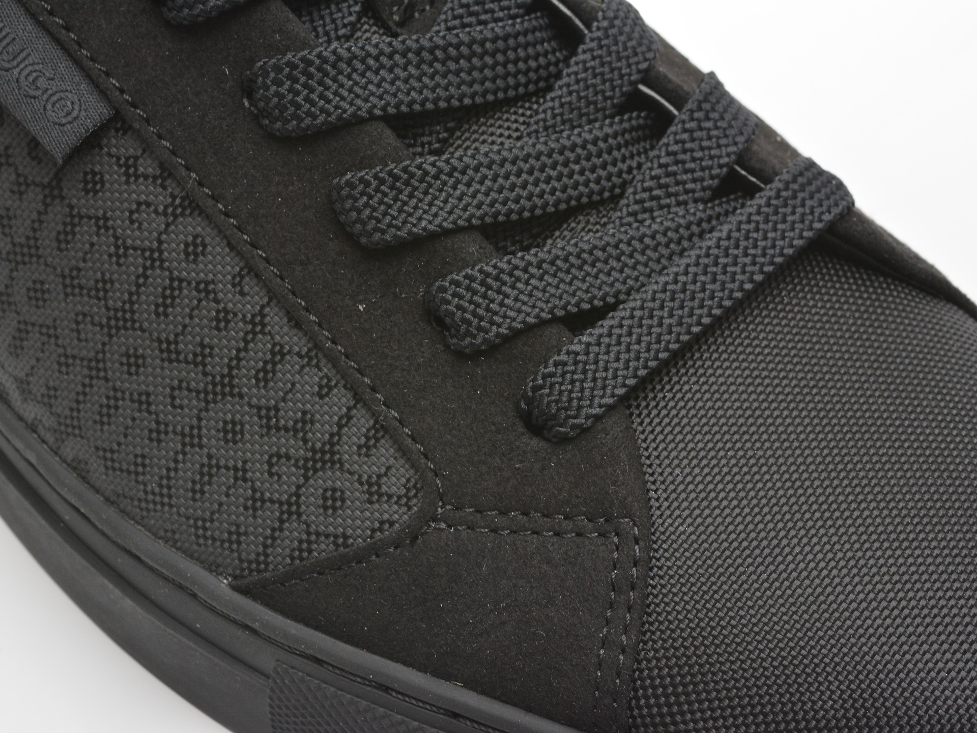 Pantofi sport HUGO negri, 2667, din material textil