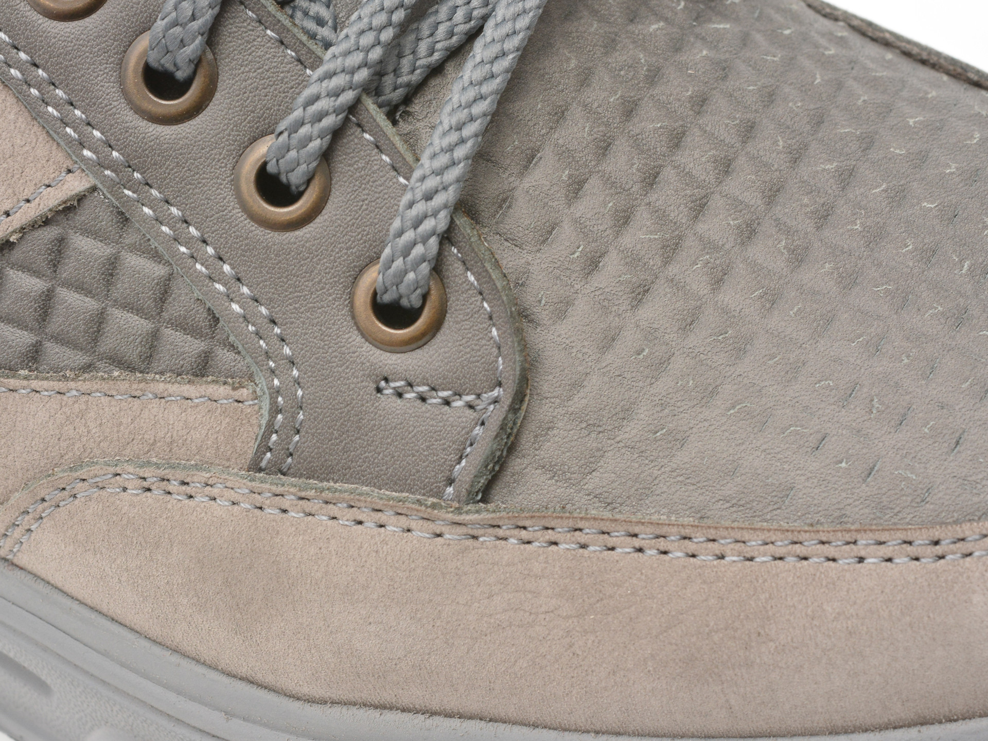 Pantofi sport OTTER gri, 1374, din piele naturala