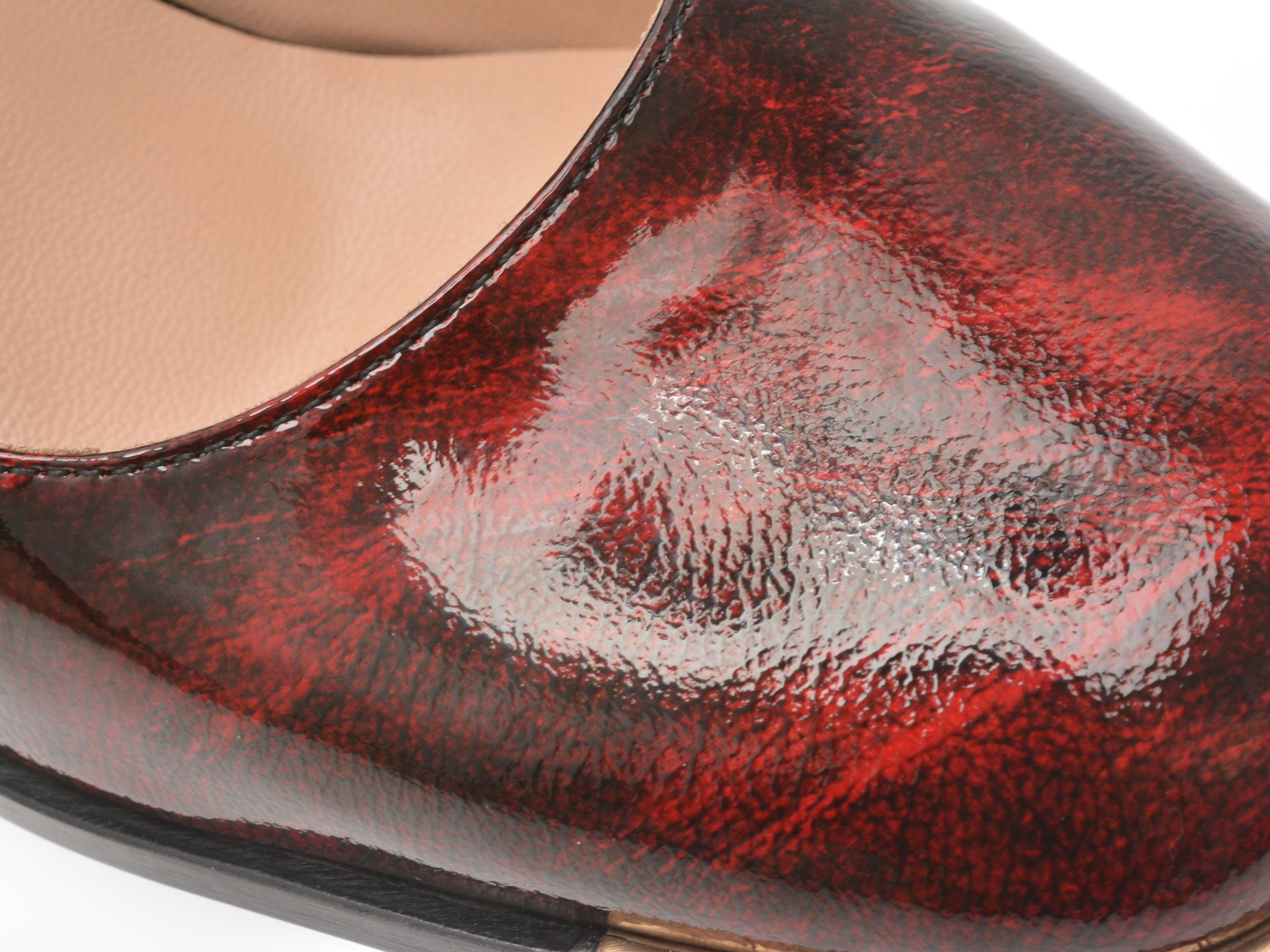 Pantofi EPICA visinii, 6020182, din piele naturala lacuita