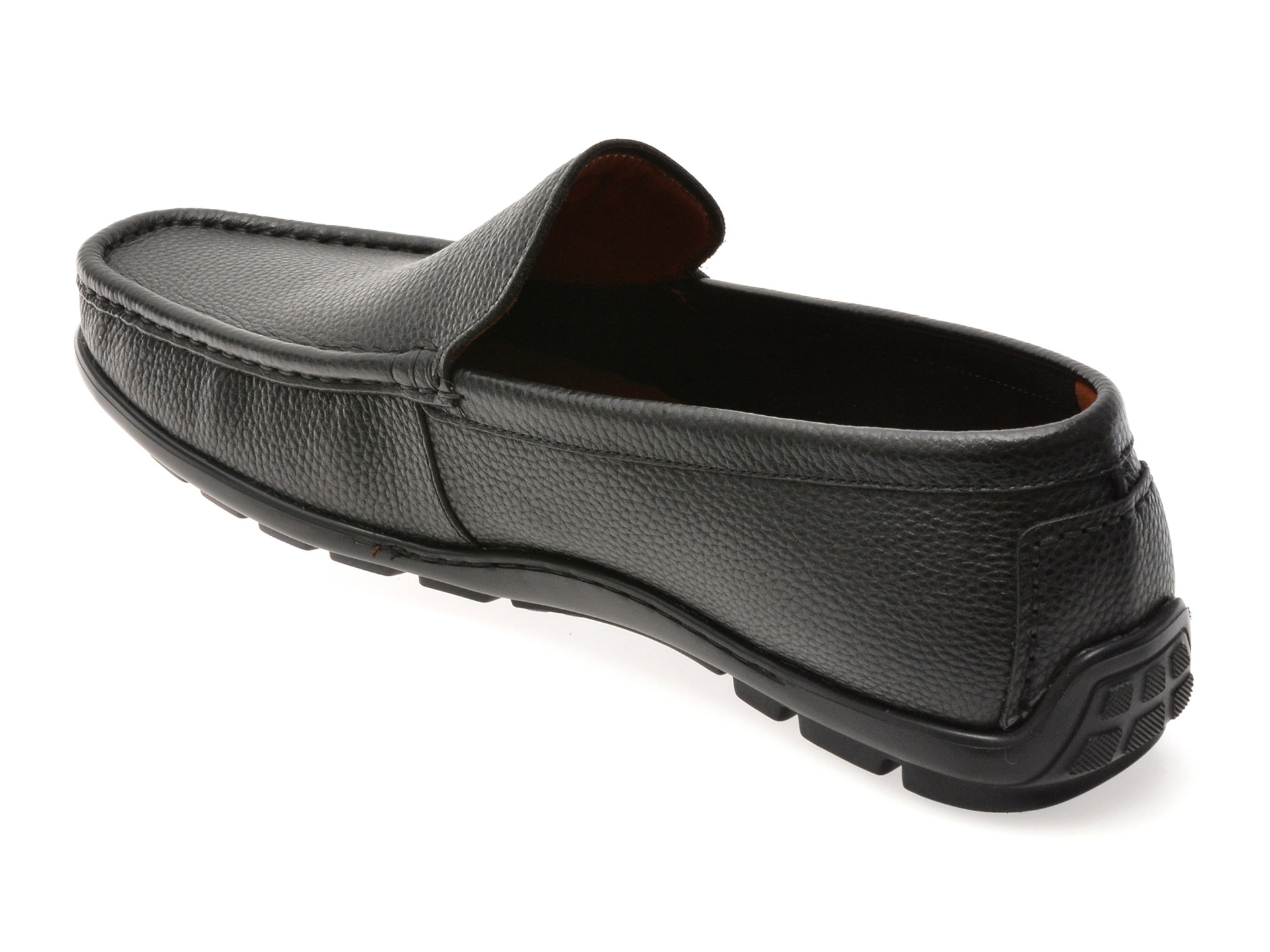 Mocasini EPICA negri, MU106, din piele naturala