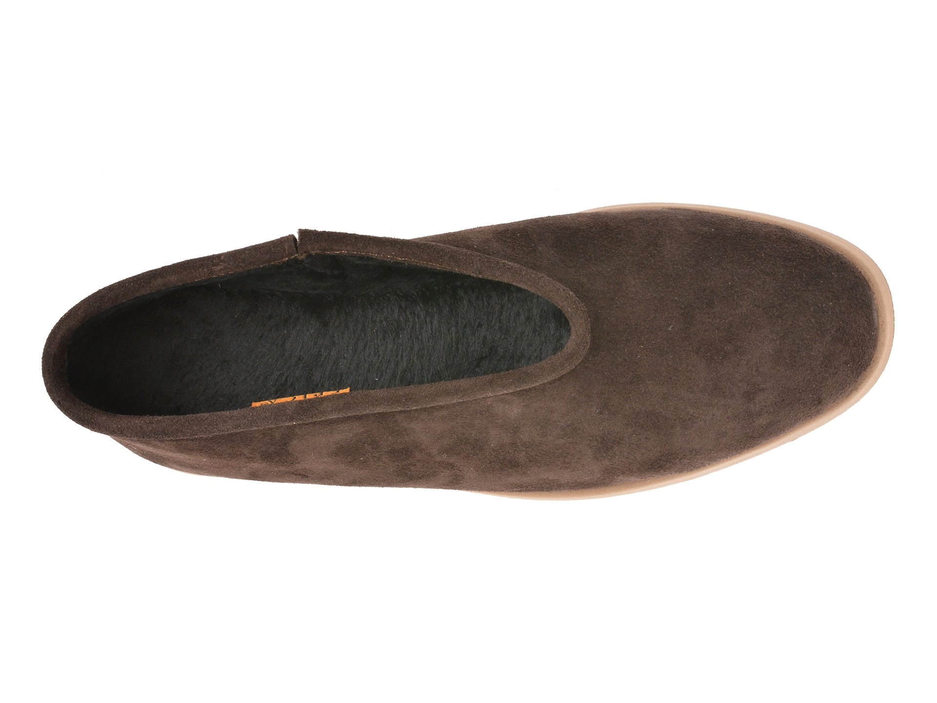 Pantofi EPICA maro, 3642605, din piele intoarsa