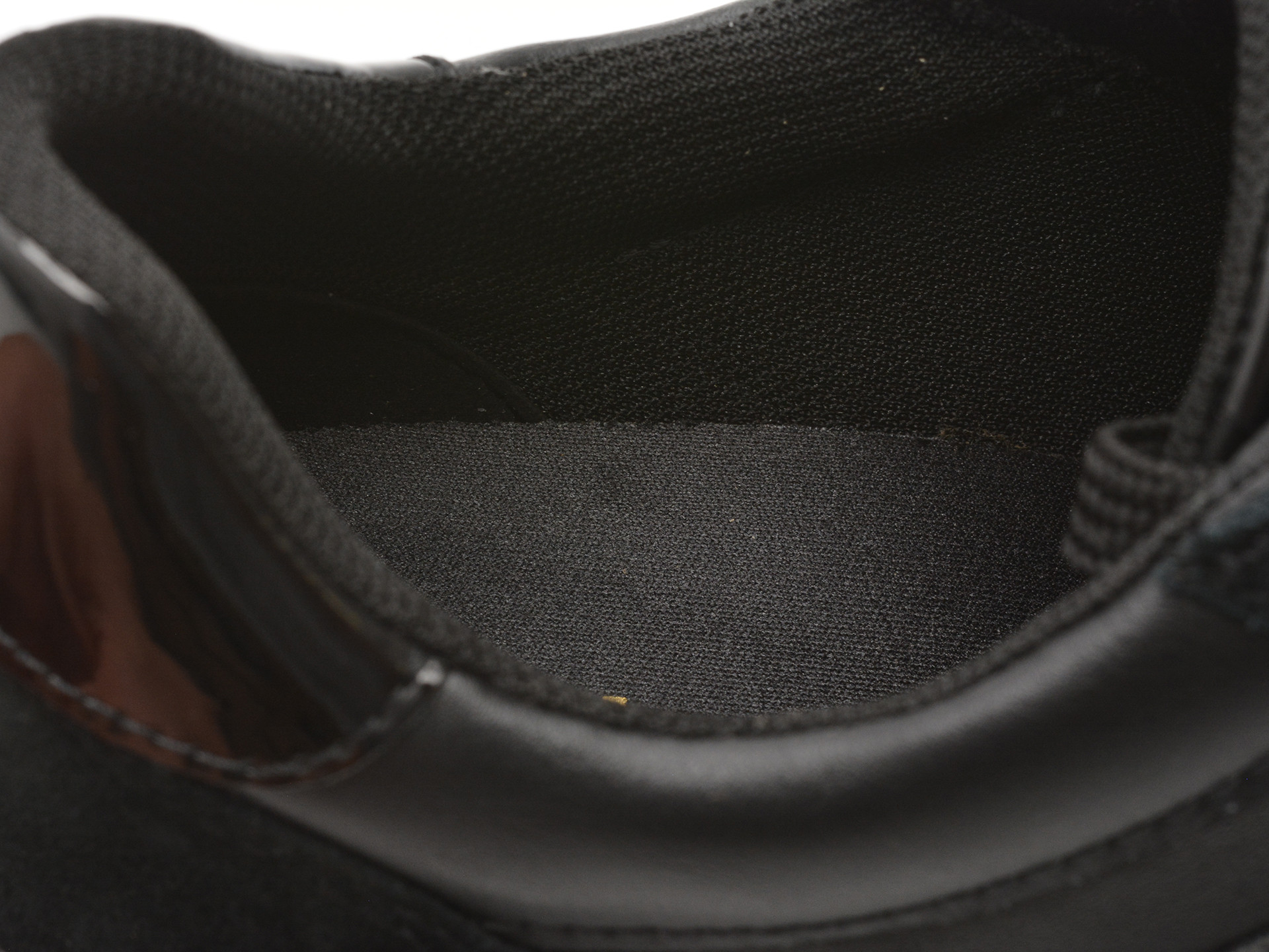 Pantofi sport GEOX negri, D5600B, din piele naturala