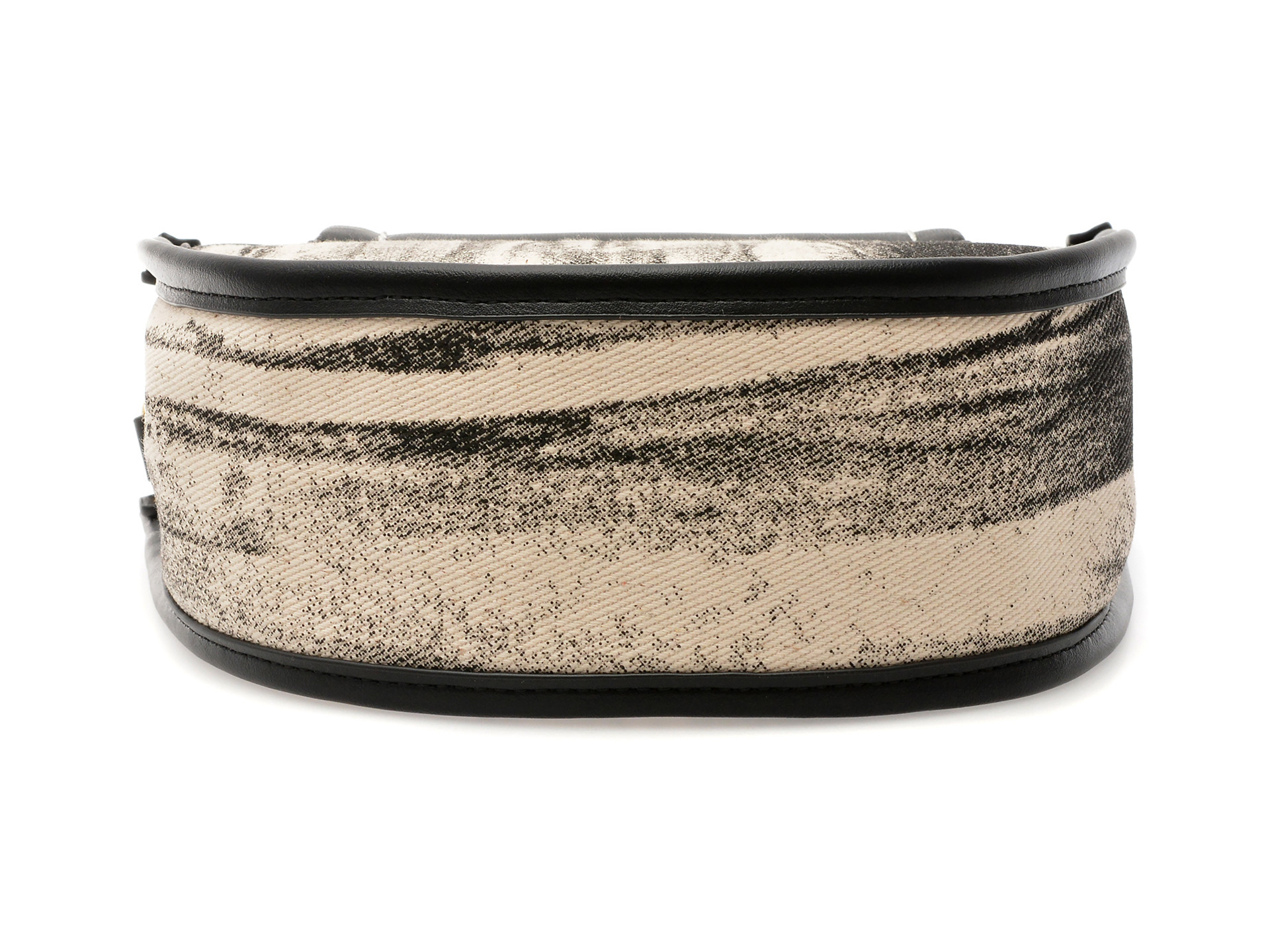 Geanta EPICA alb-negru, 1841, din material textil