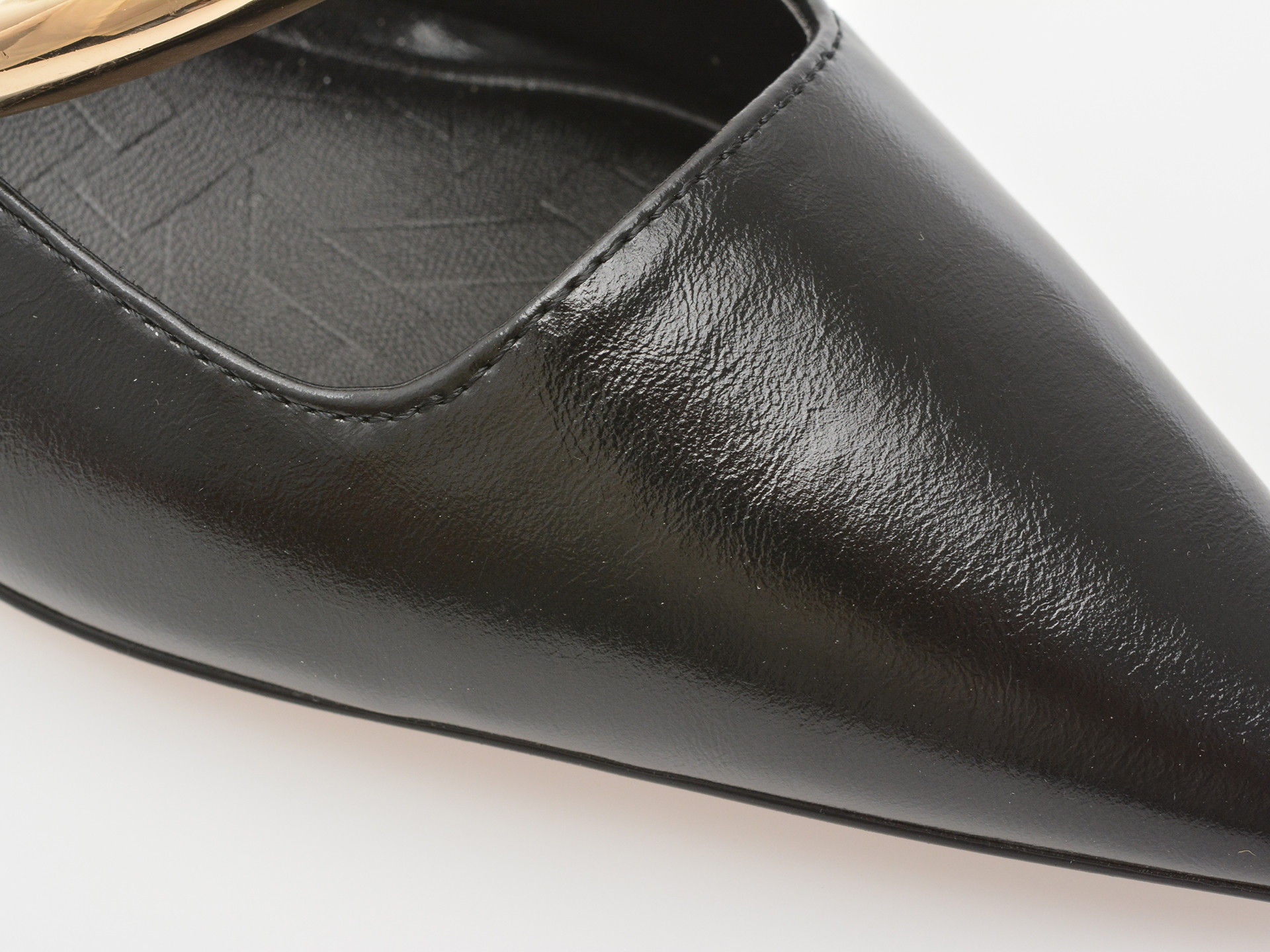 Papuci eleganti ALDO negri, KAILIDDA 001, din piele ecologica