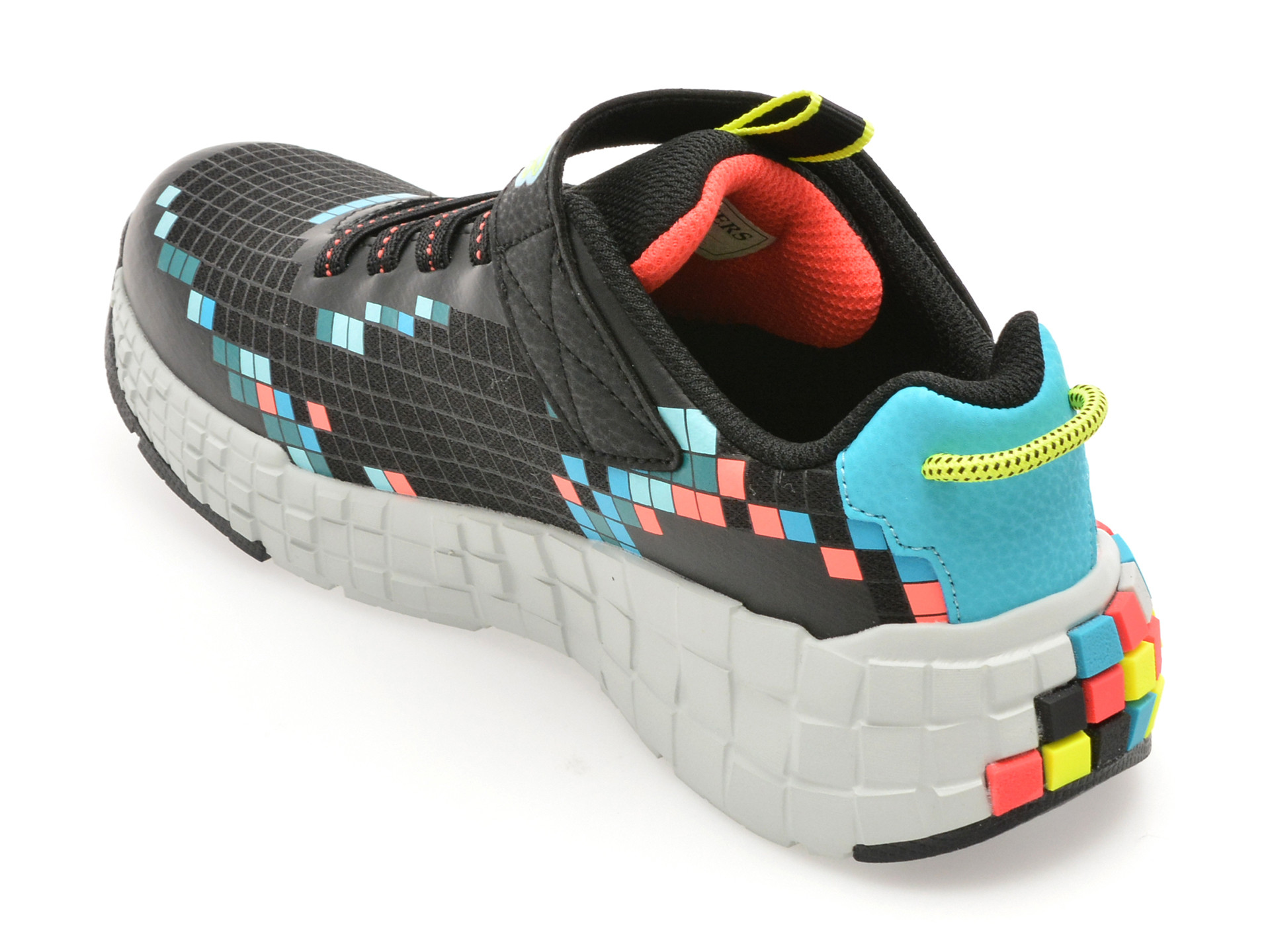 Pantofi sport SKECHERS negri, MEGA-CRAFT 3.0, din material textil
