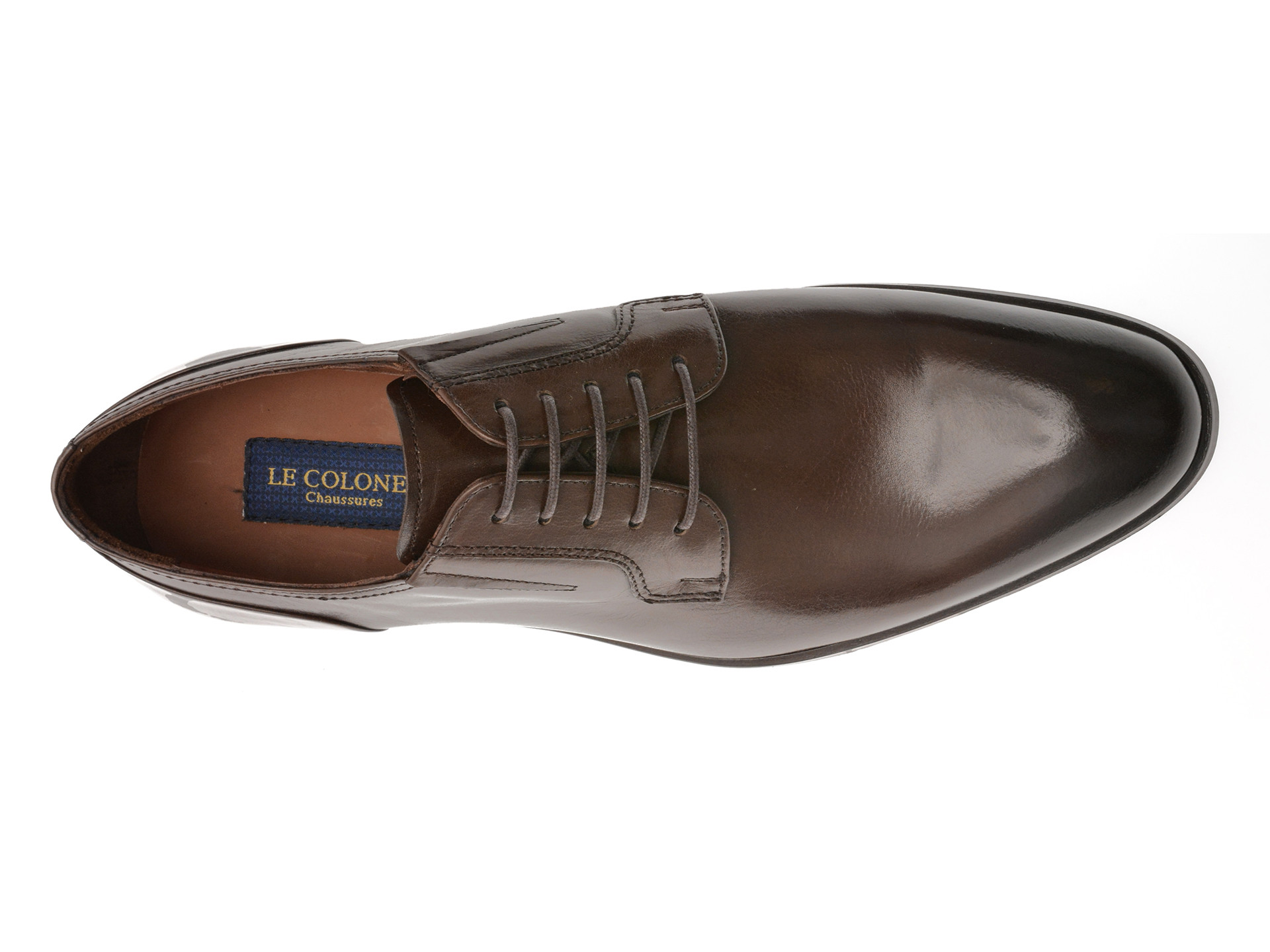 Pantofi eleganti LE COLONEL maro, 327130, din piele naturala