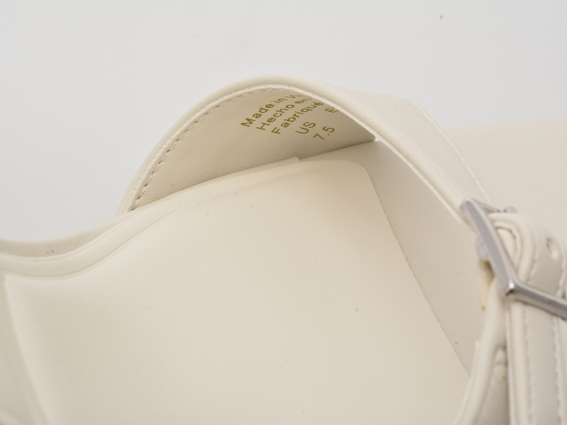 Sandale elegante ALDO albe, FARLIE 121, din piele ecologica