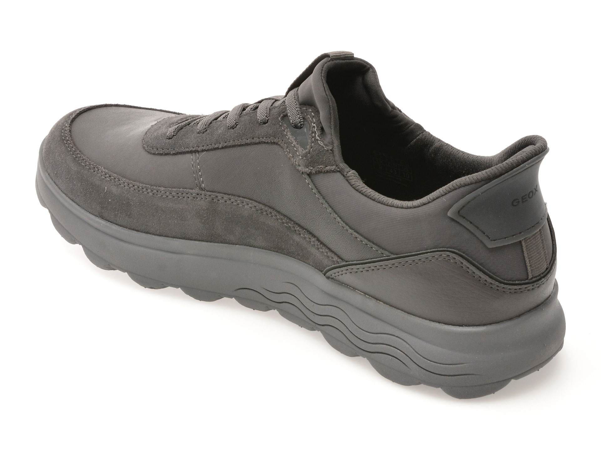 Pantofi sport GEOX gri, U56MPA, din piele naturala