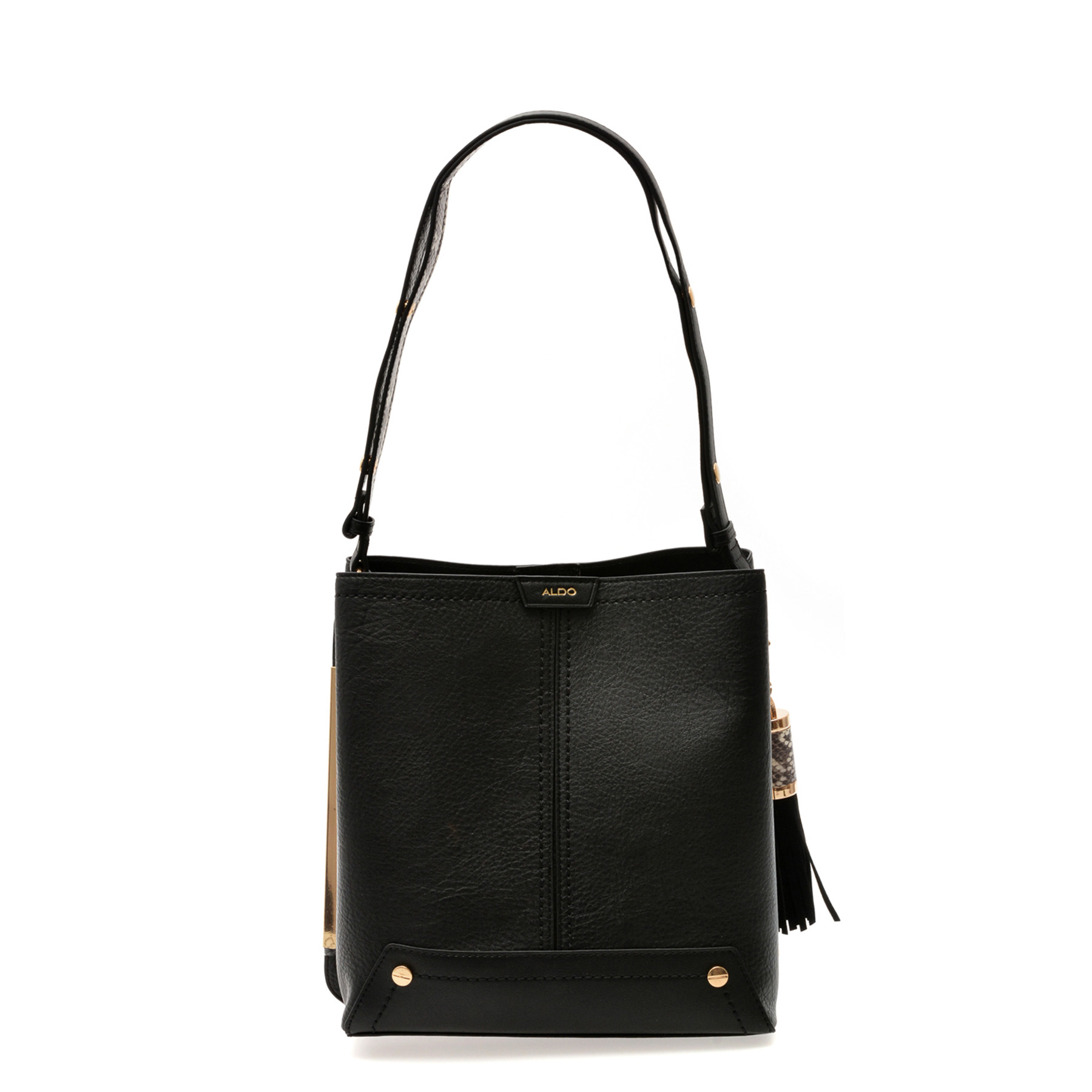 Geanta ALDO neagra, CALLIA 001, din piele ecologica