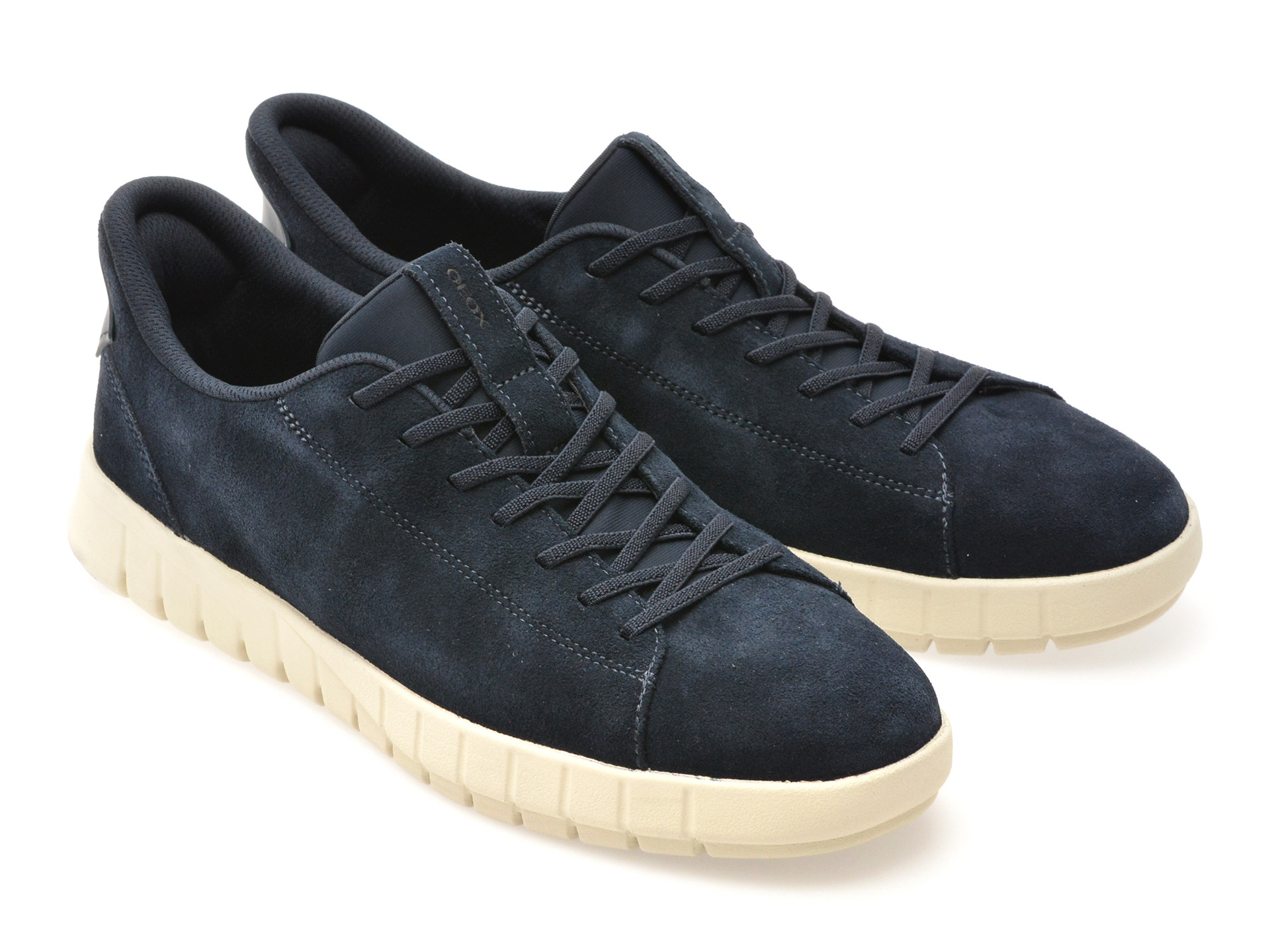 Pantofi sport GEOX bleumarin, U56MAA, din piele intoarsa