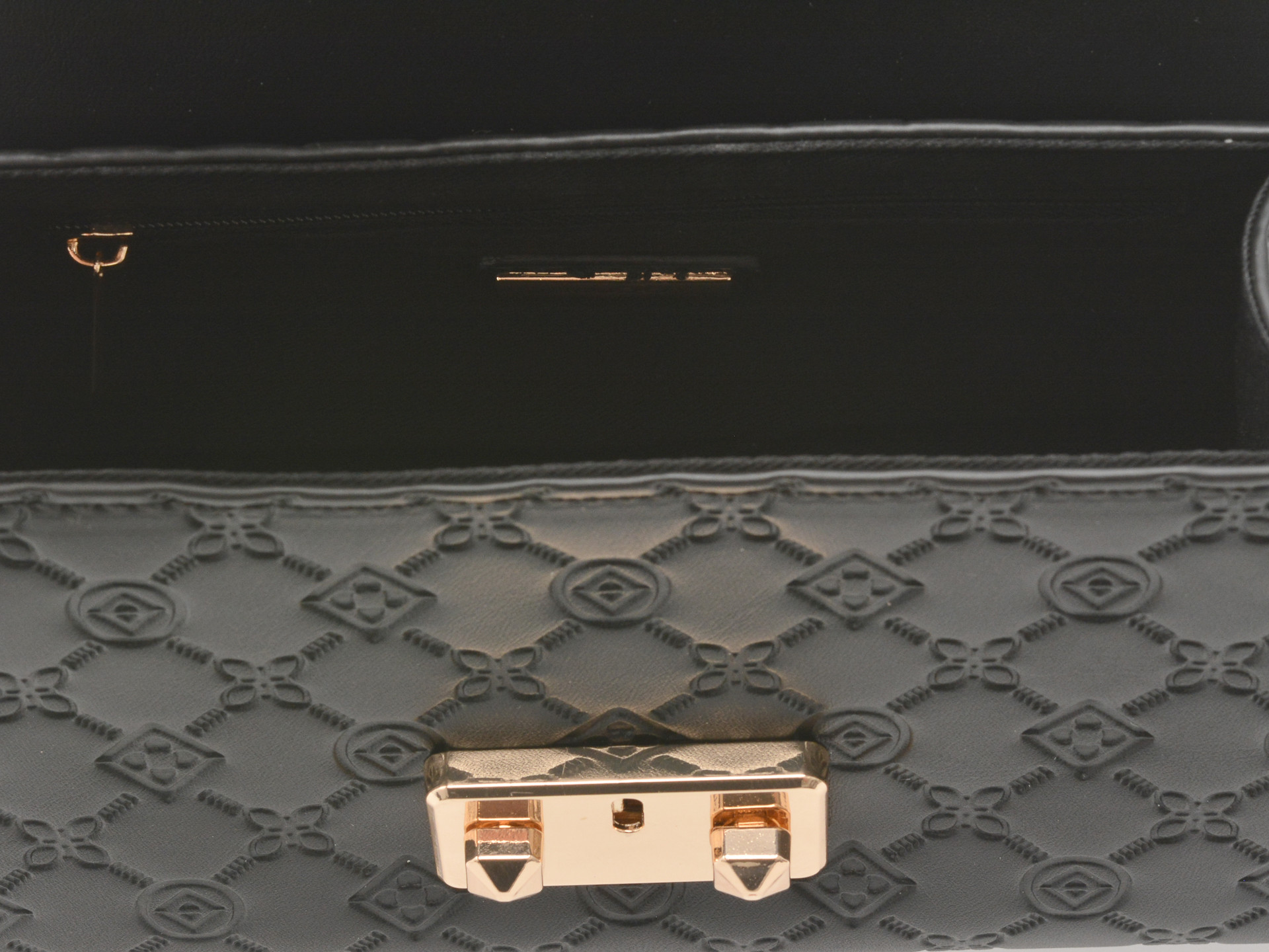 Geanta ALDO neagra, CRELALLE 001, din piele ecologica