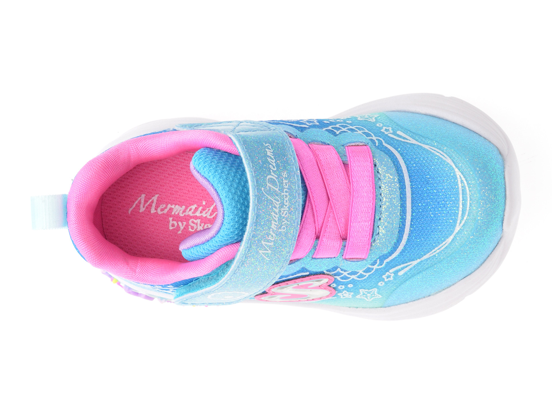 Pantofi sport SKECHERS albastri, MY DREAMERS, din material textil